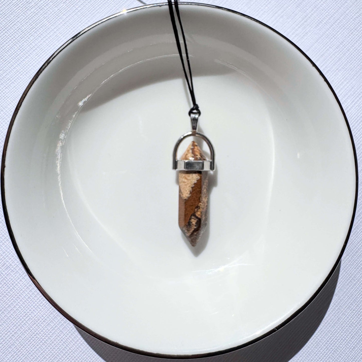 Small Crystal Pendants.