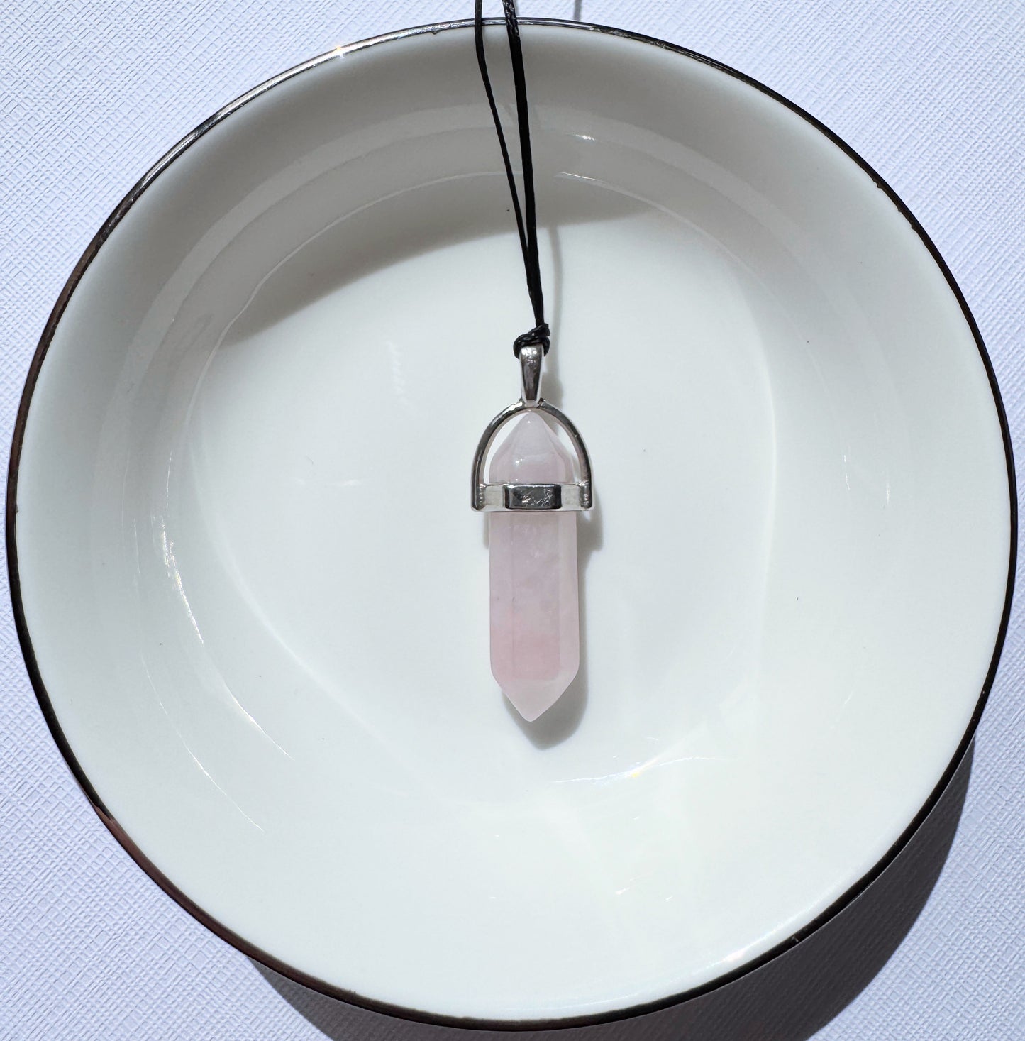 Small Crystal Pendants.