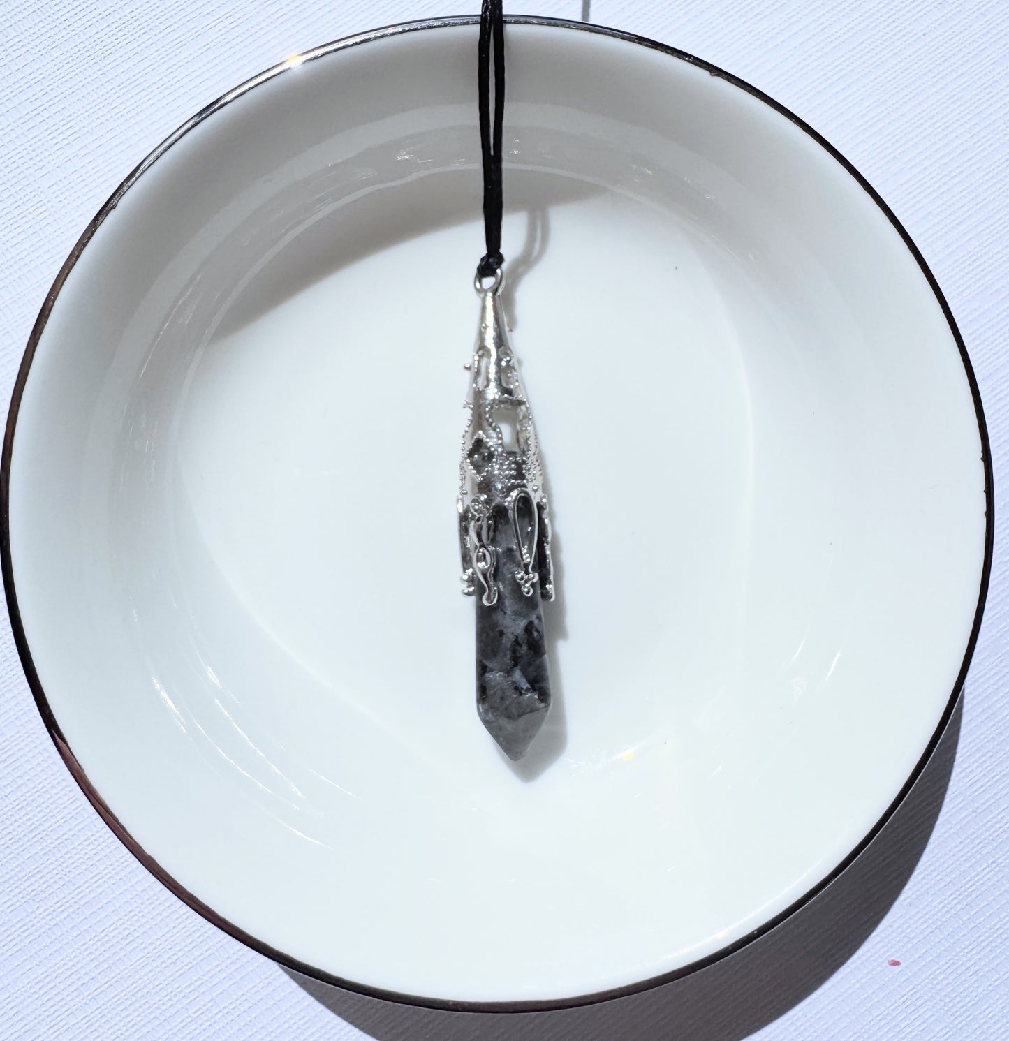 Filigree Crystal Pendants small