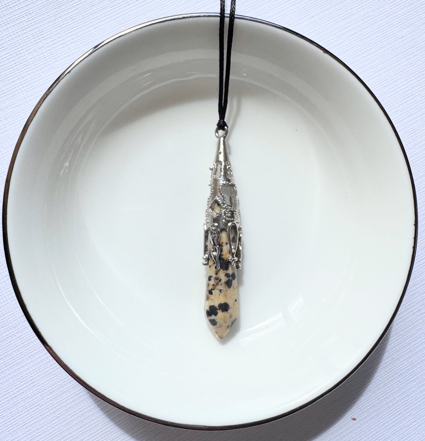Filigree Crystal Pendants small