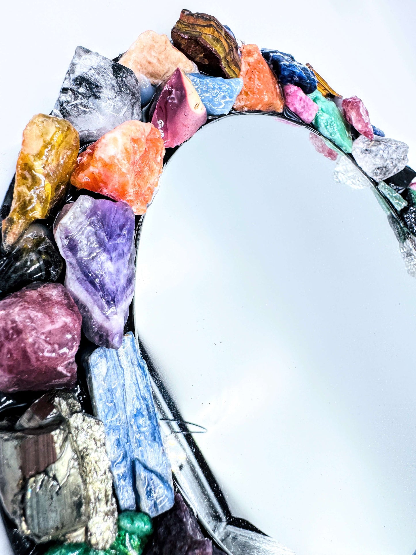 “Earths Magic” Crystal Mirror