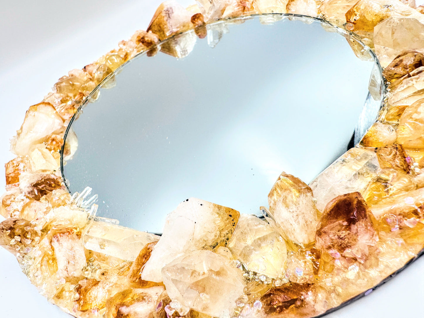 “Manifest Your Magic” Crystal Mirror 25cm