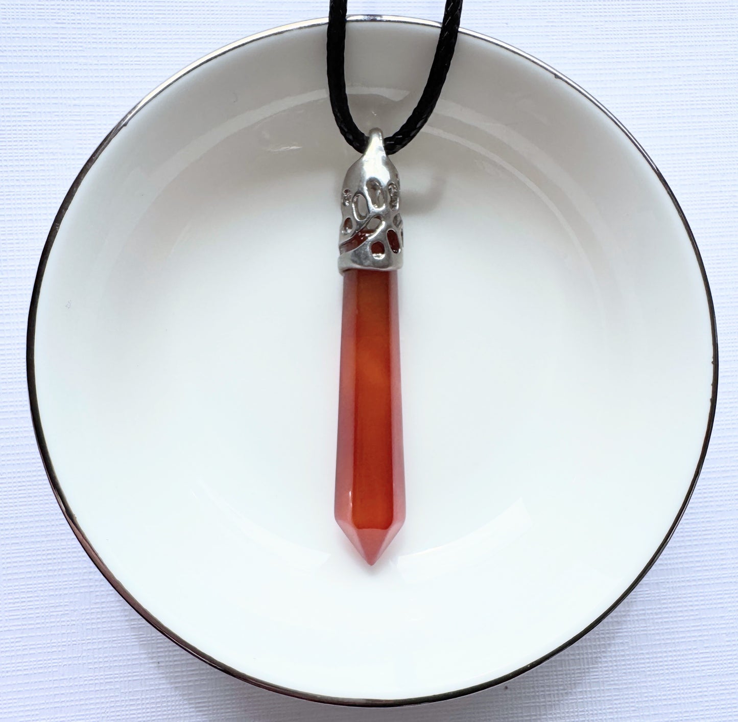 Crystal pendant long