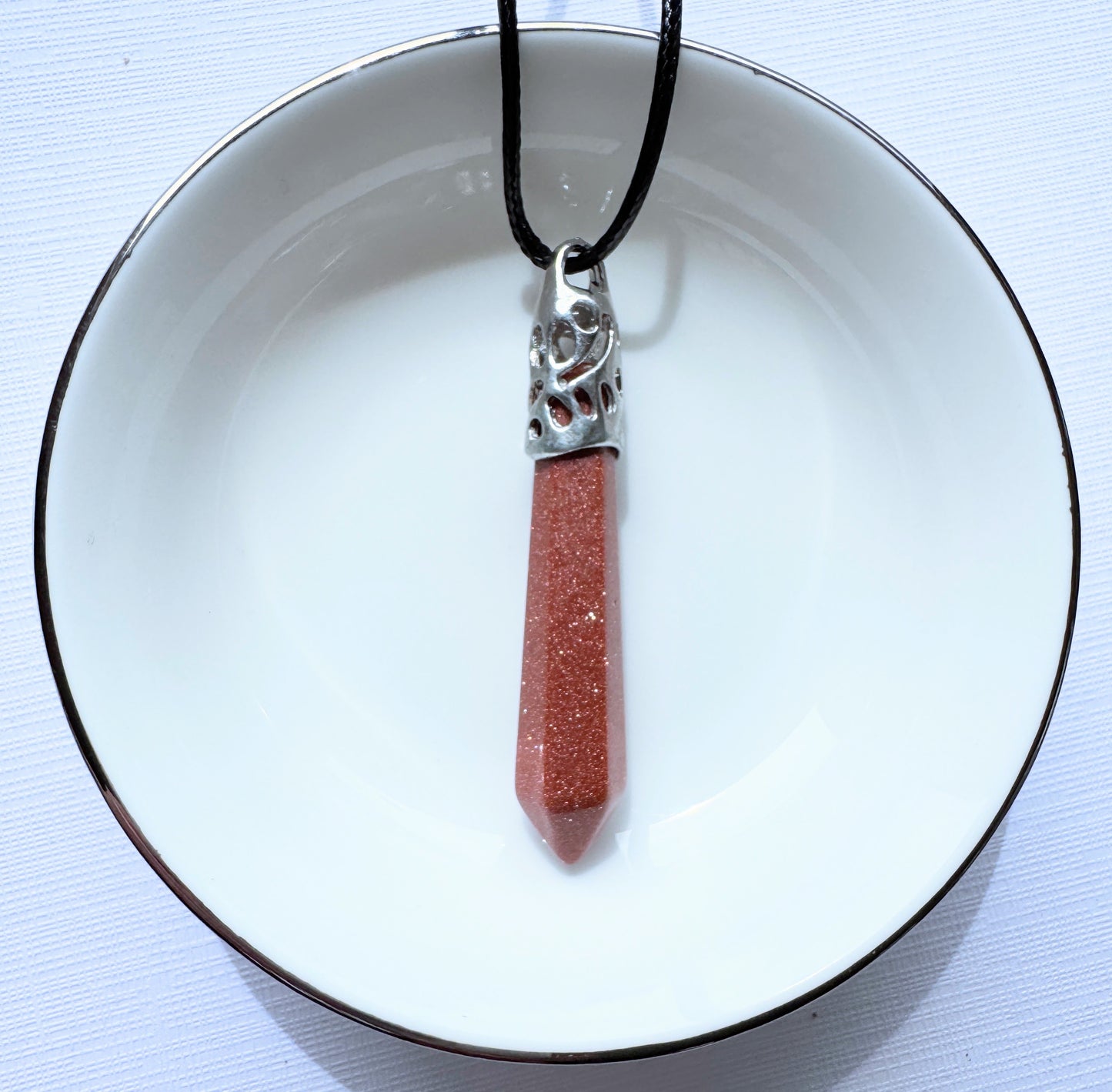 Crystal pendant long