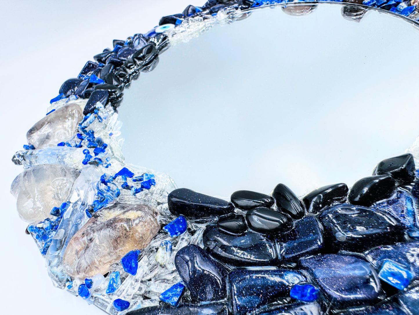 “Enchanted Protection” Crystal Mirror