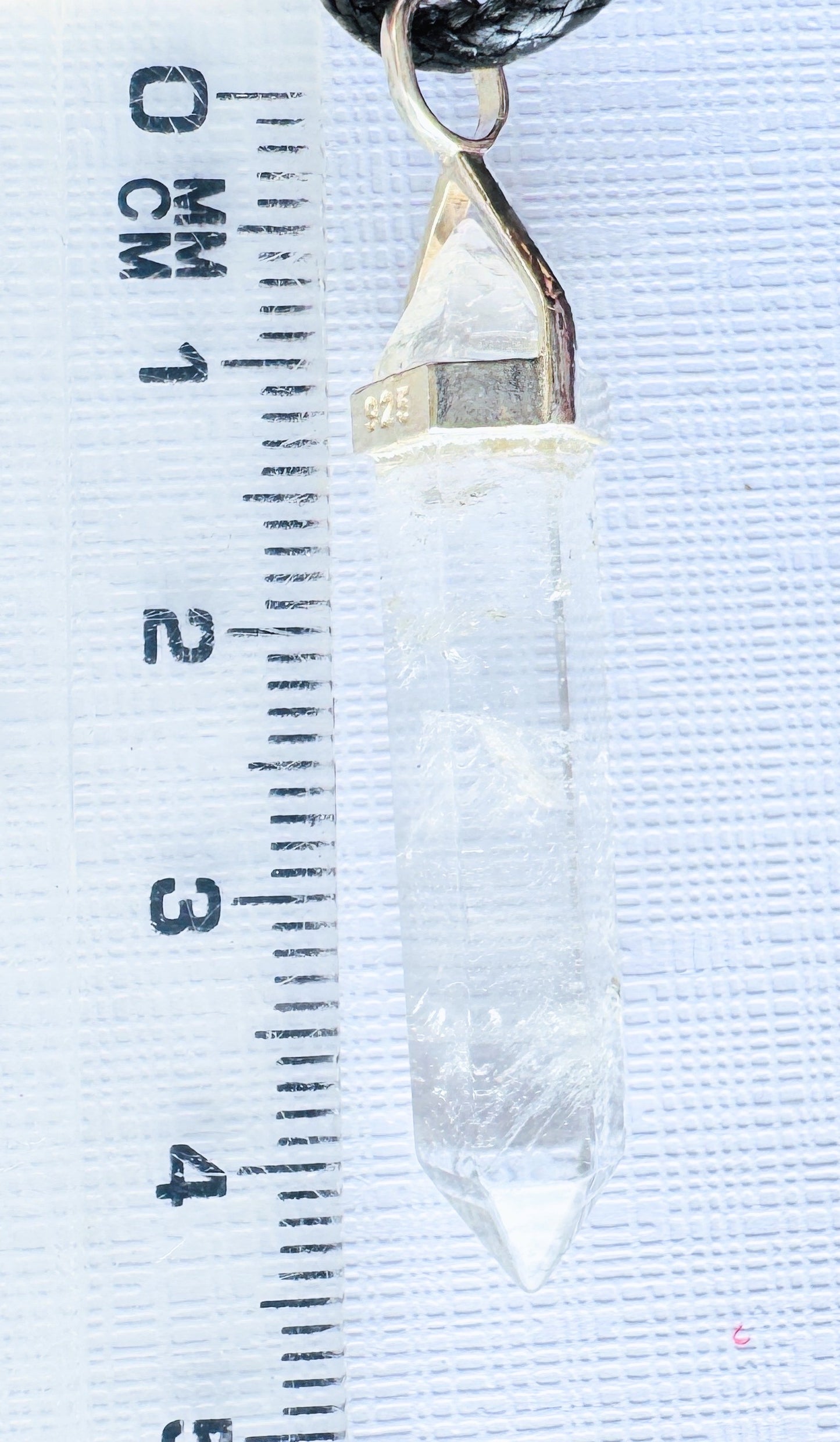 Stirling Silver Crystal Pendants
