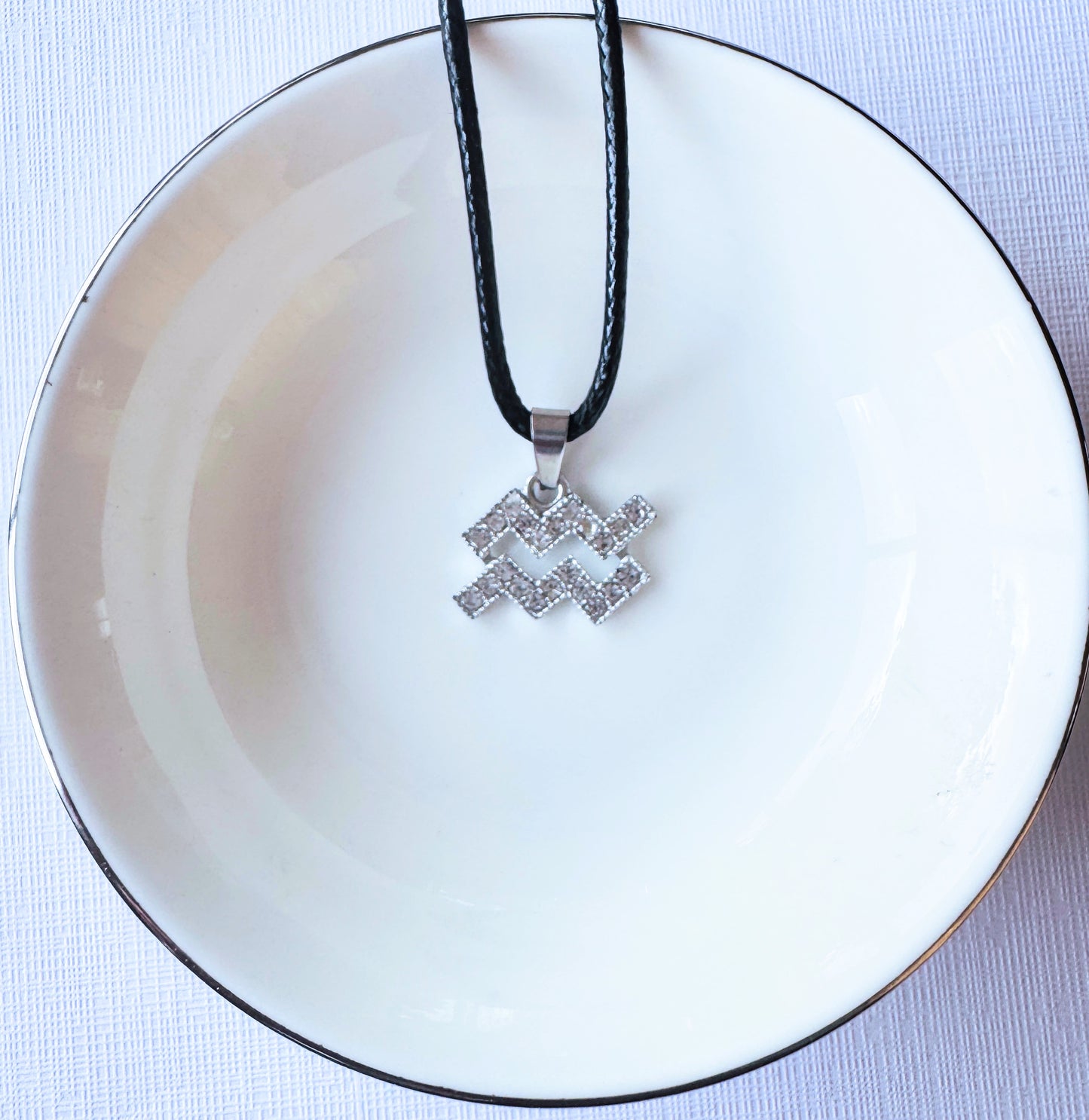 Zodiac Charm Pendant (cord)