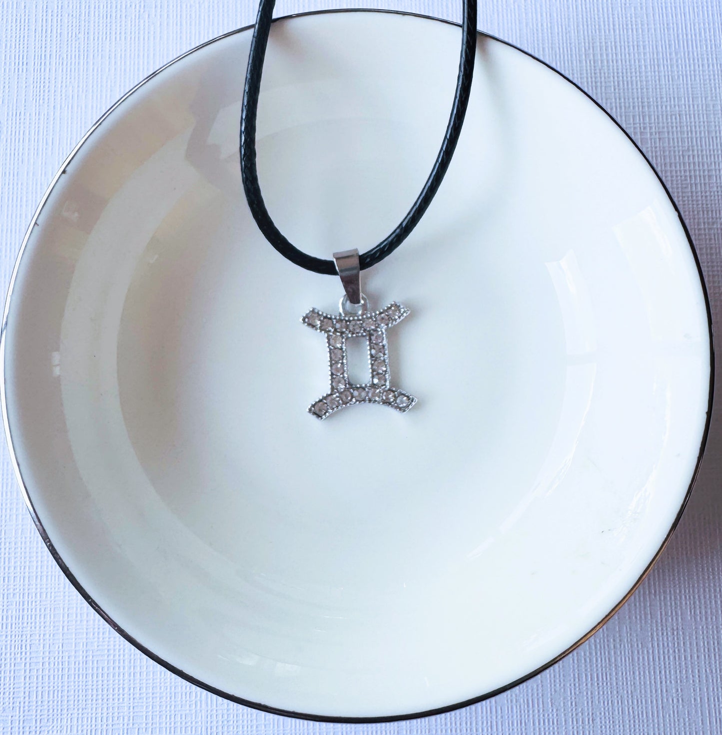 Zodiac Charm Pendant (cord)