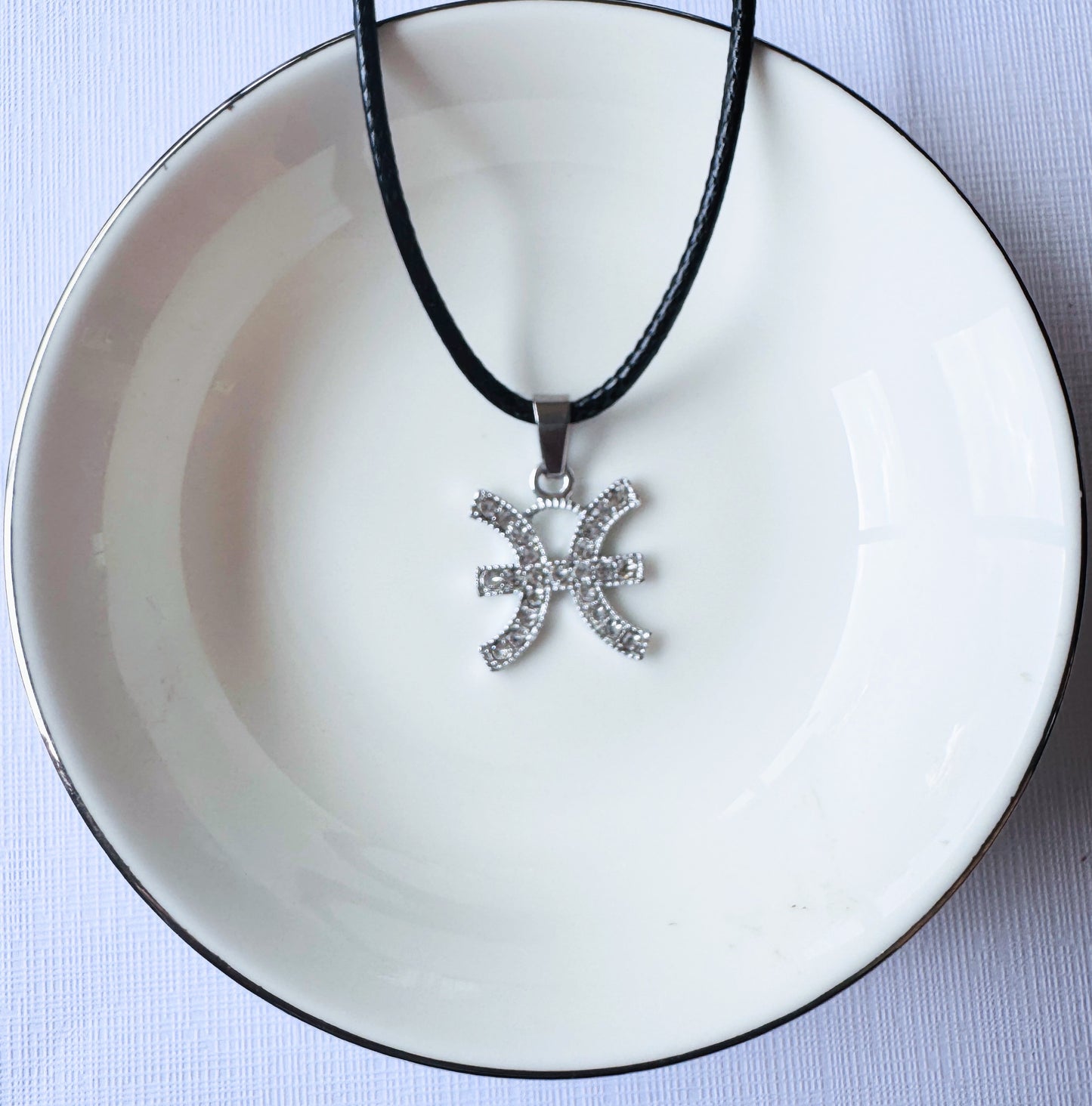 Zodiac Charm Pendant (cord)