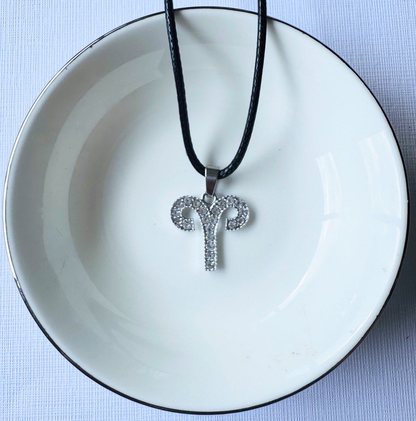 Zodiac Charm Pendant (cord)