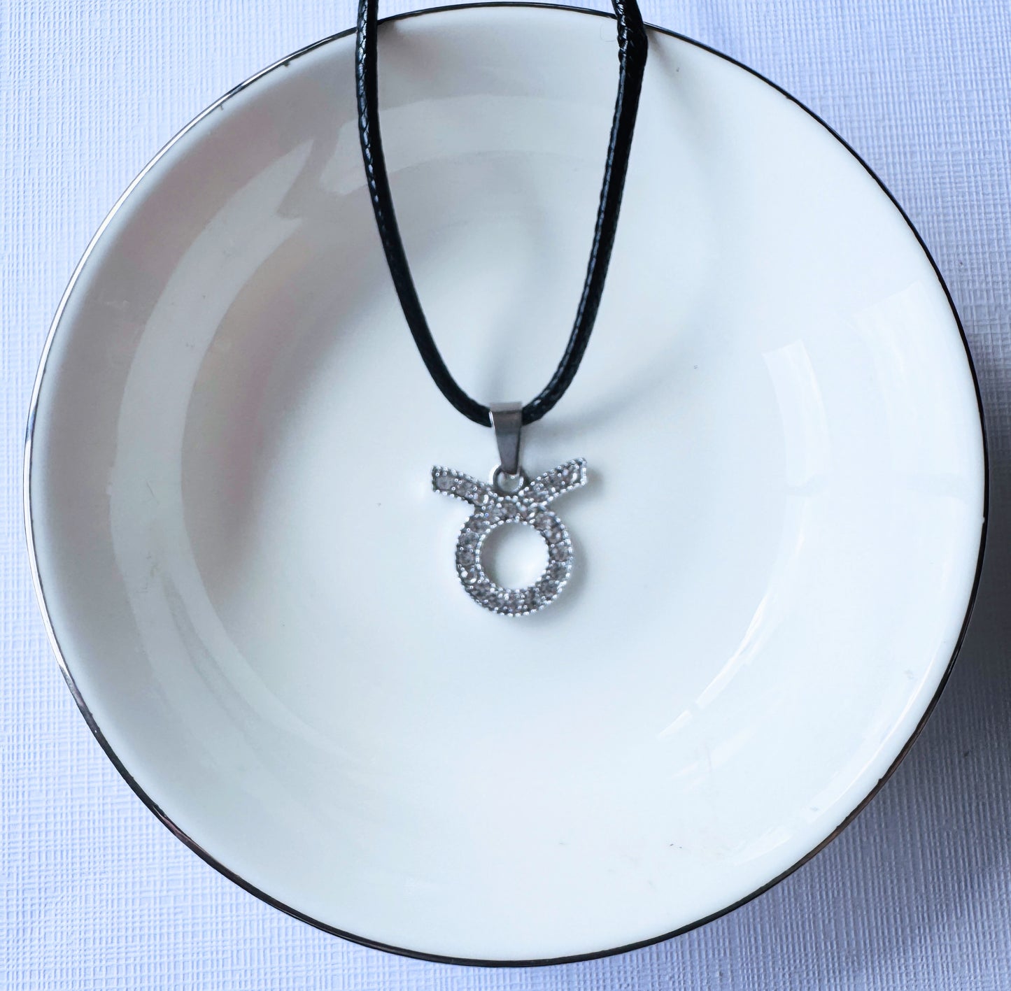 Zodiac Charm Pendant (cord)