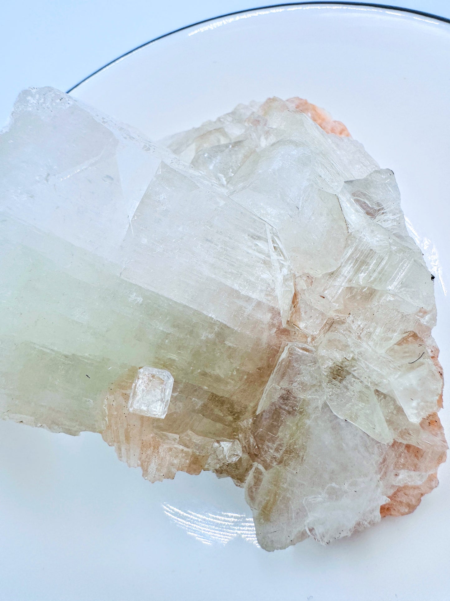 Apophyllite Stilbite Cluster #6