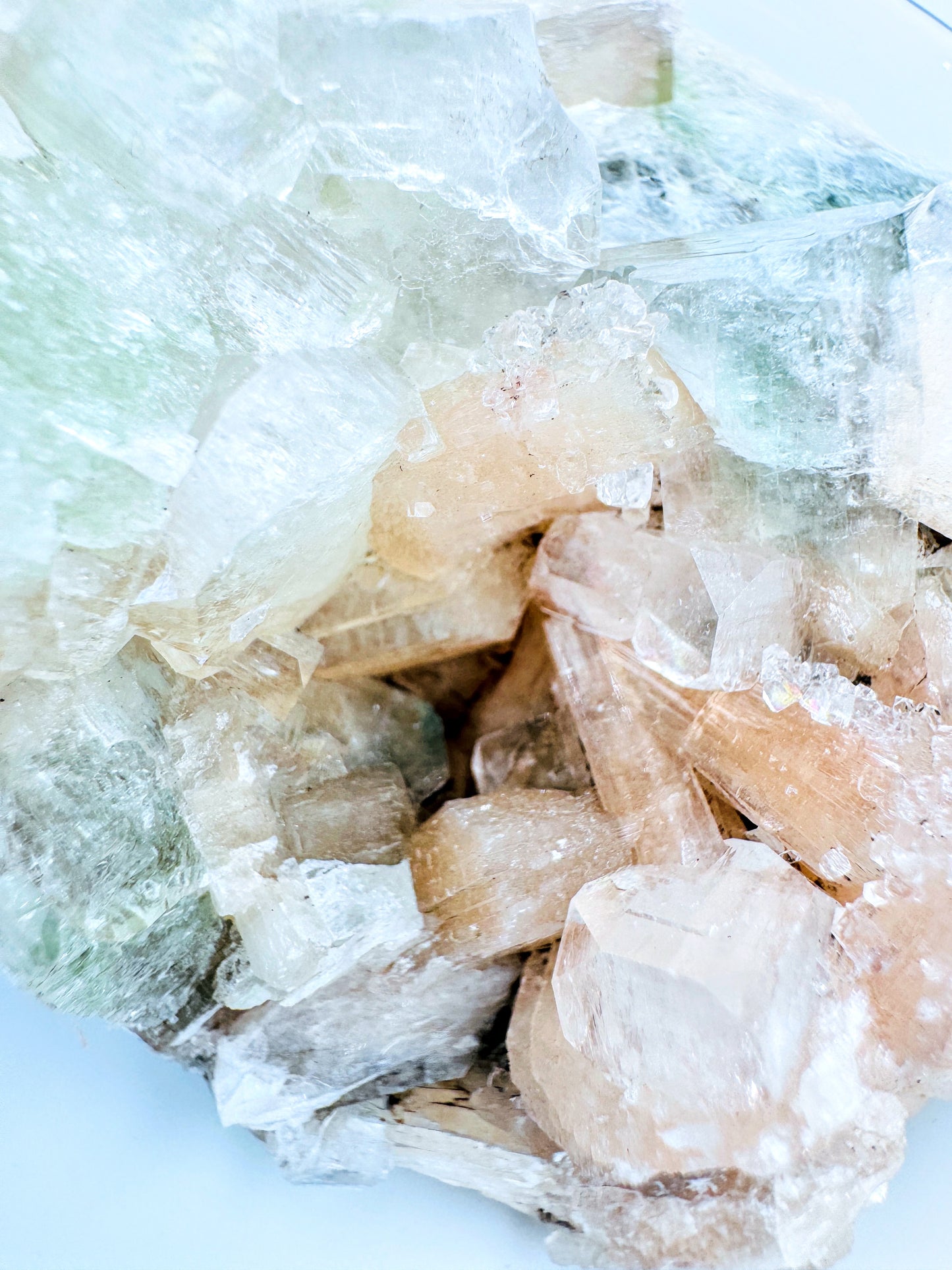 Apophyllite Stilbite Cluster #10