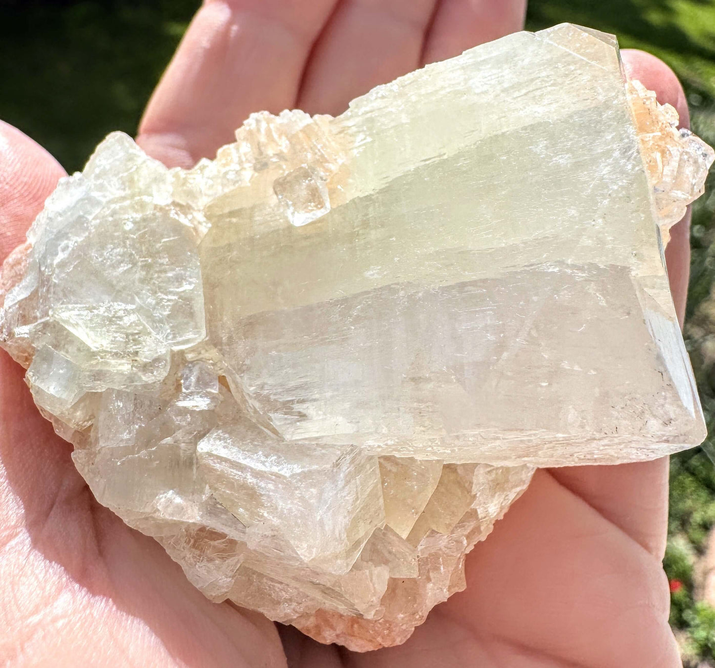 Apophyllite Stilbite Cluster #6