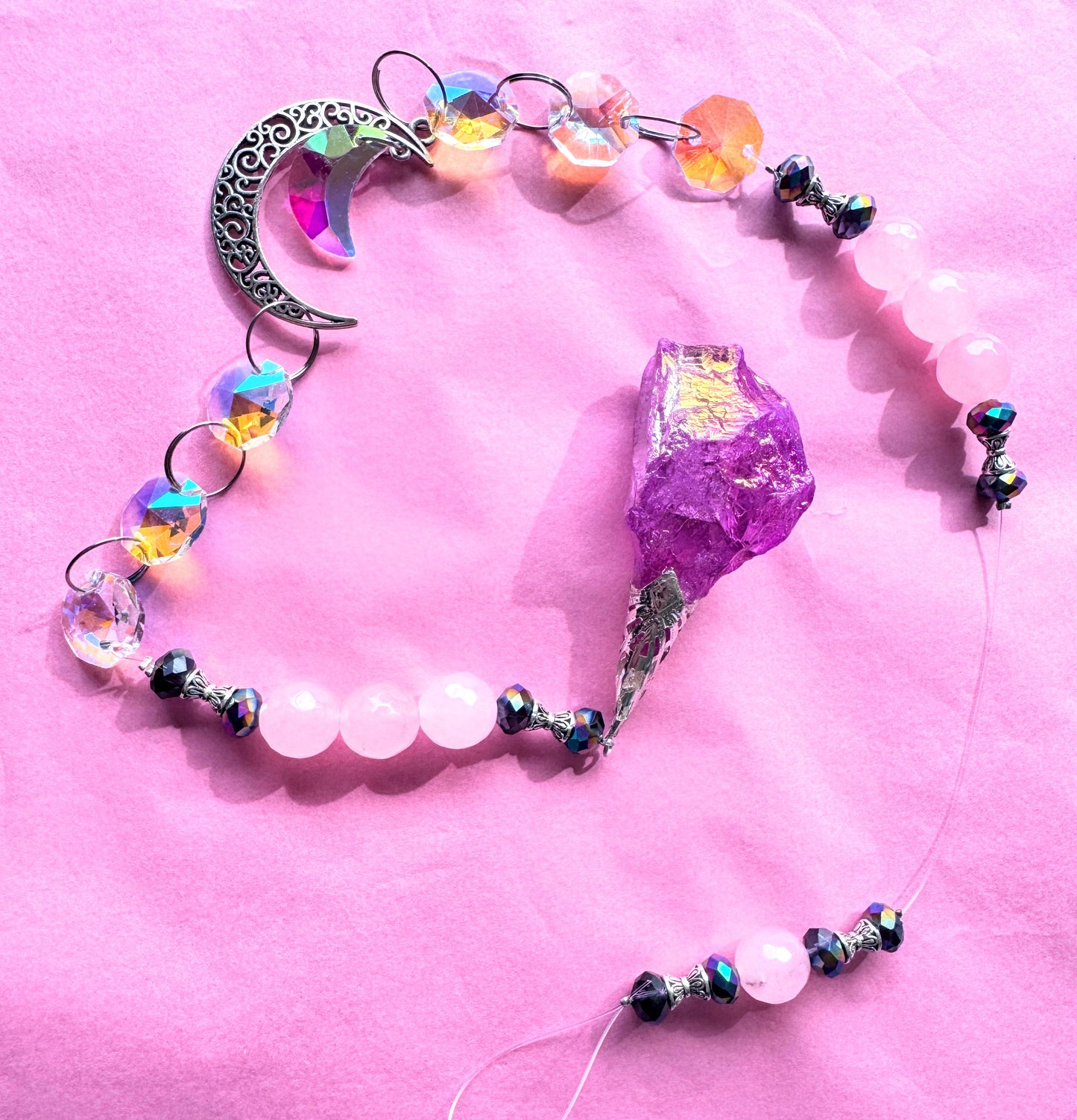 Aura Quartz Suncatcher #6