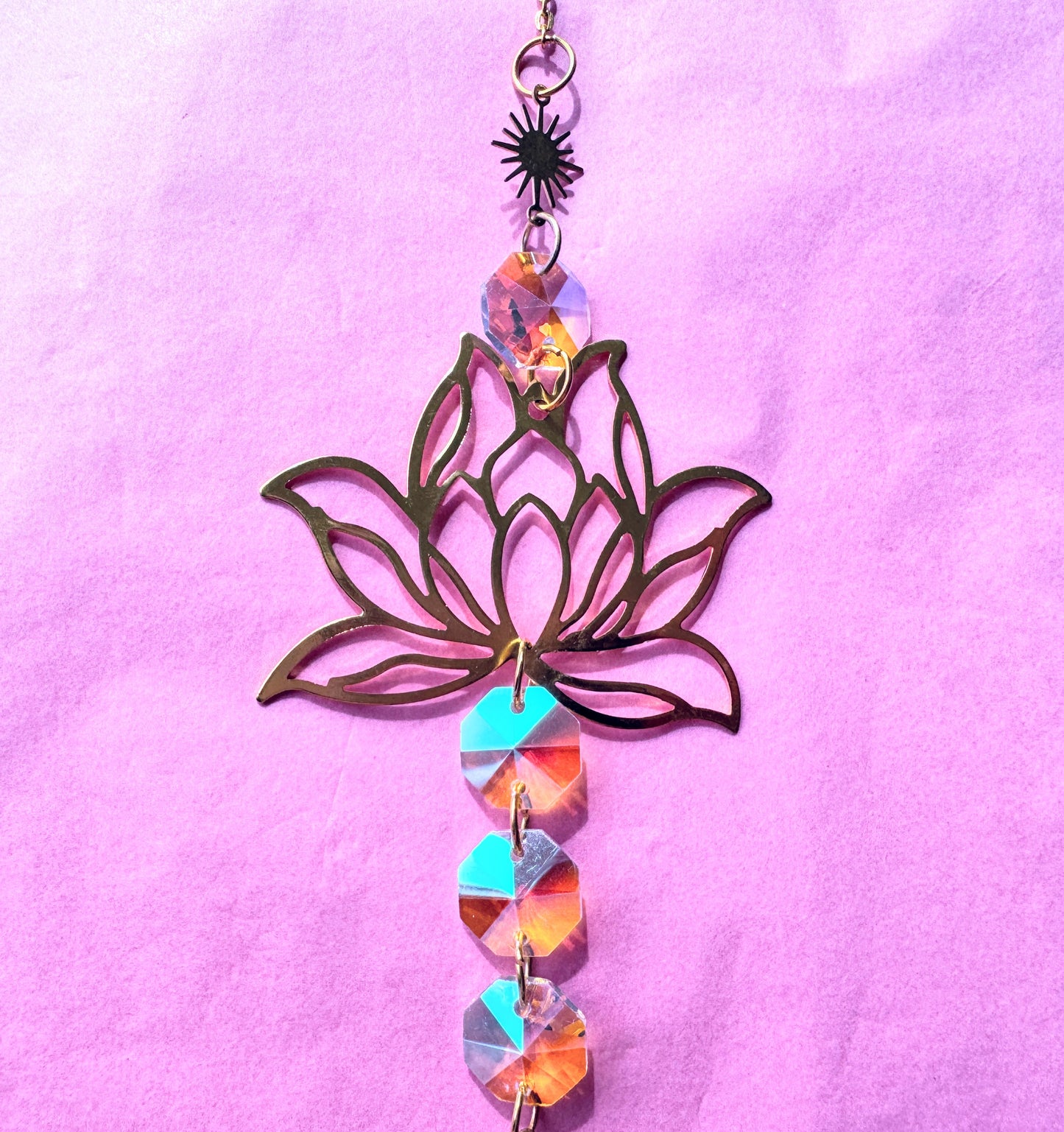 Lotus Suncatcher