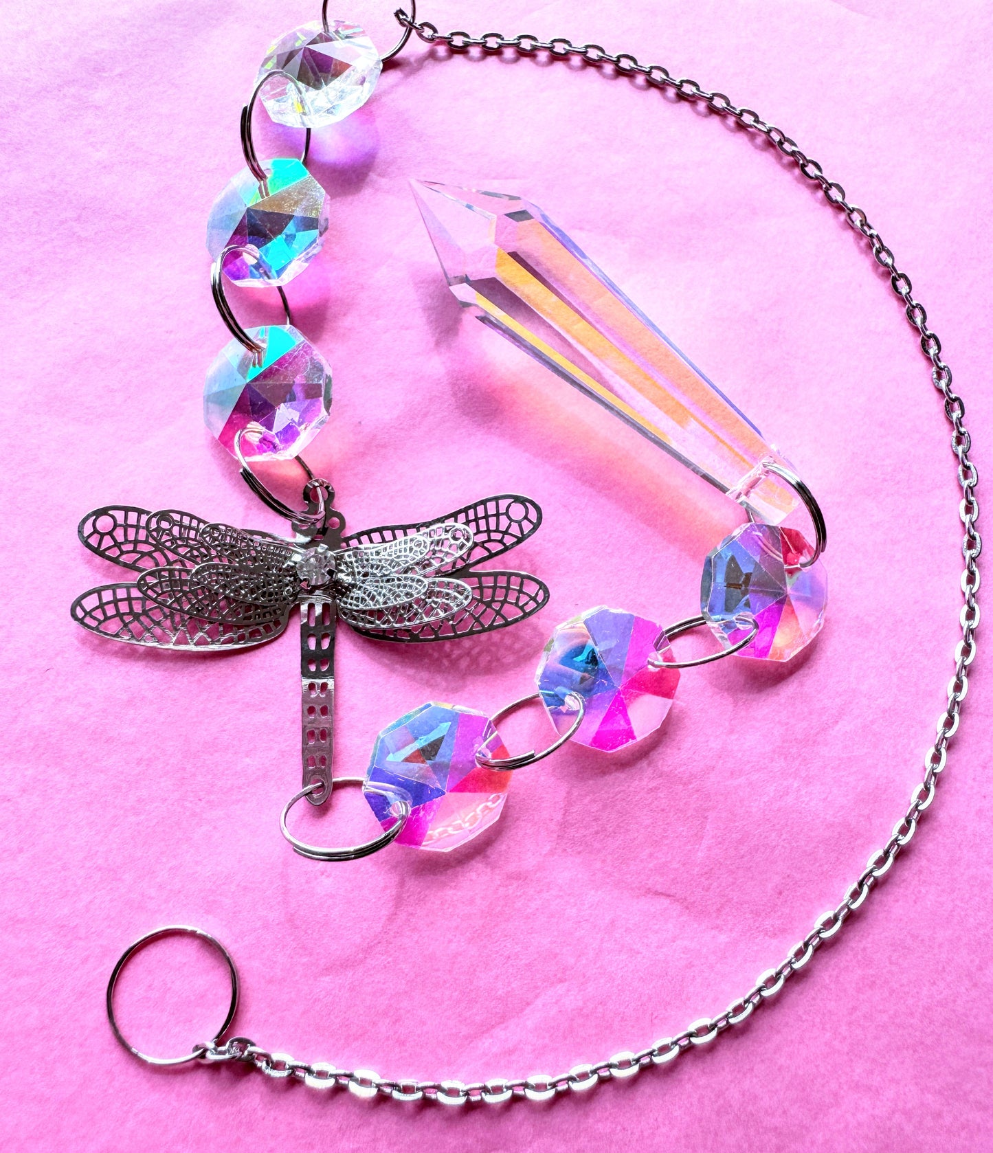 Iridescent Dragonfly Suncatchers.