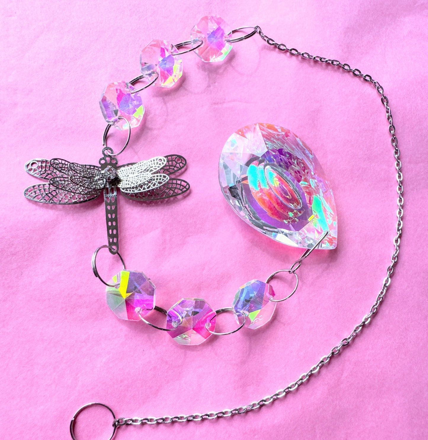Iridescent Dragonfly Suncatchers.