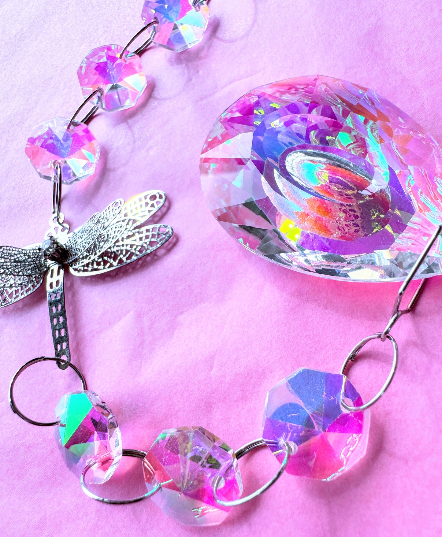 Iridescent Dragonfly Suncatchers.
