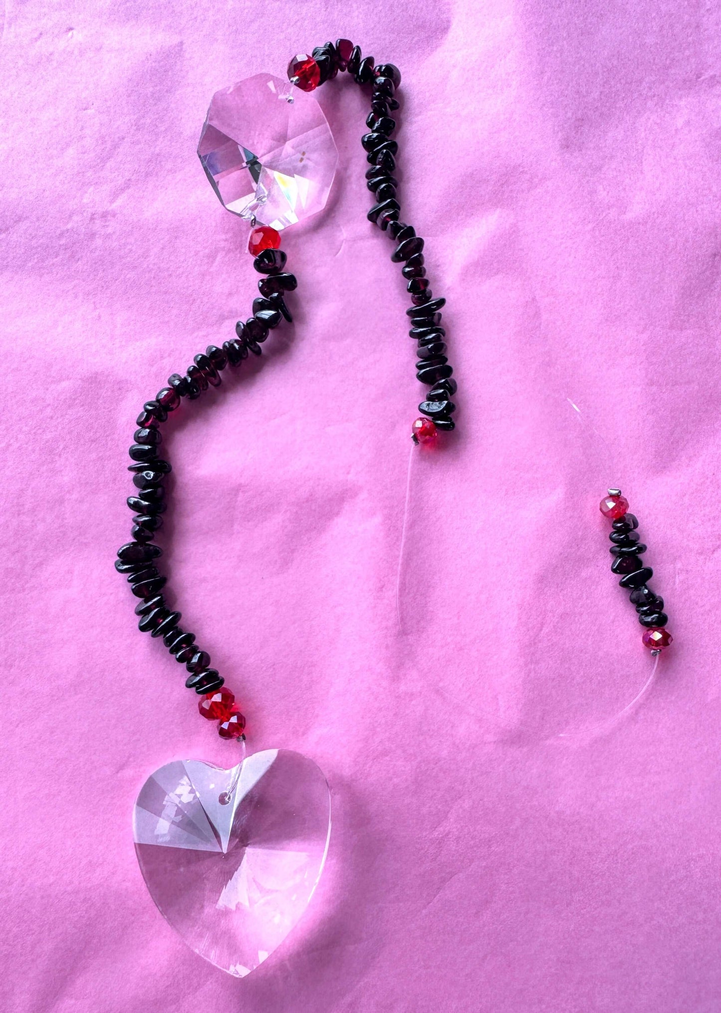 Double Crystal Suncatcher