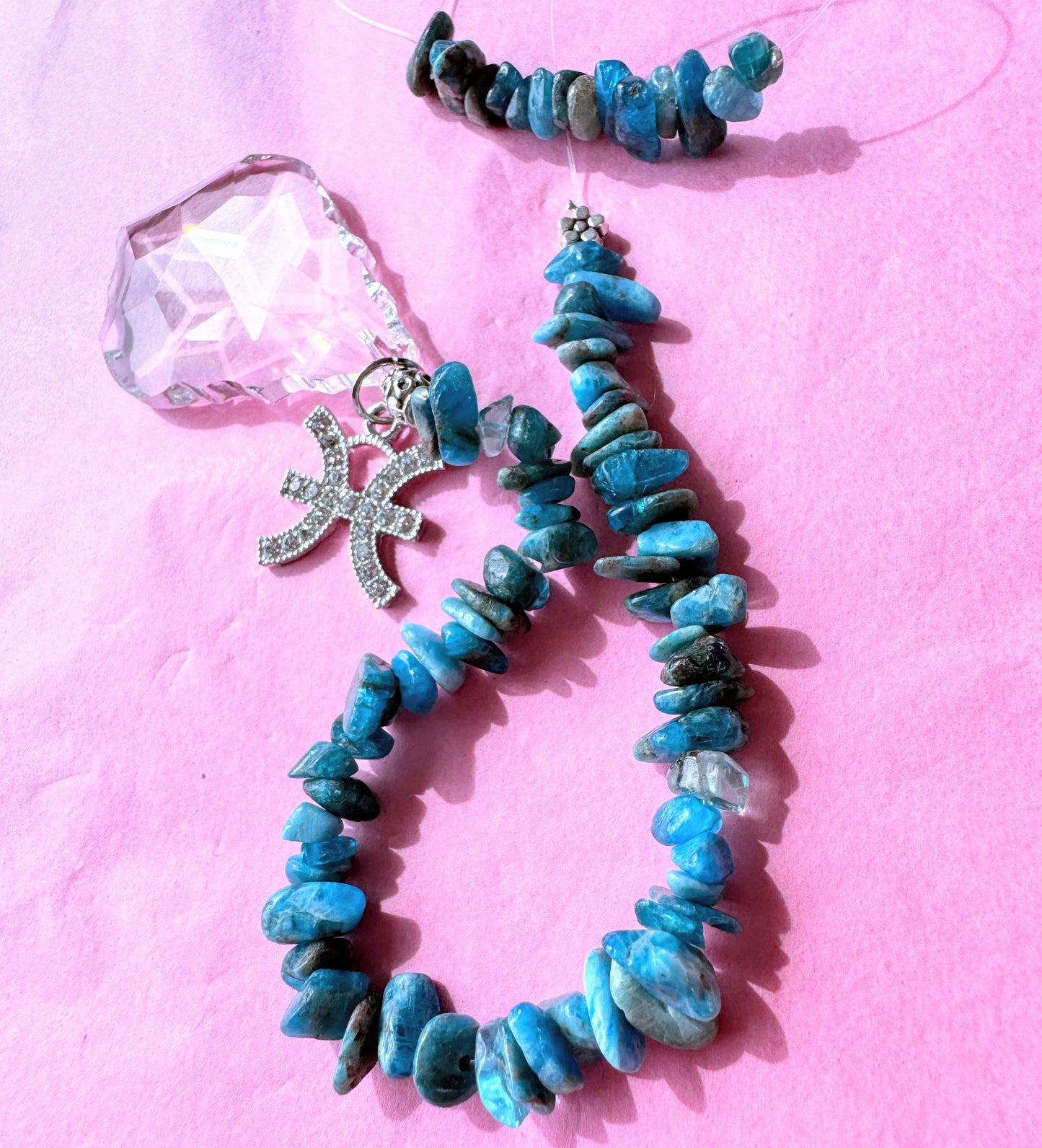 Zodiac Suncatcher With Zodiac Charm.