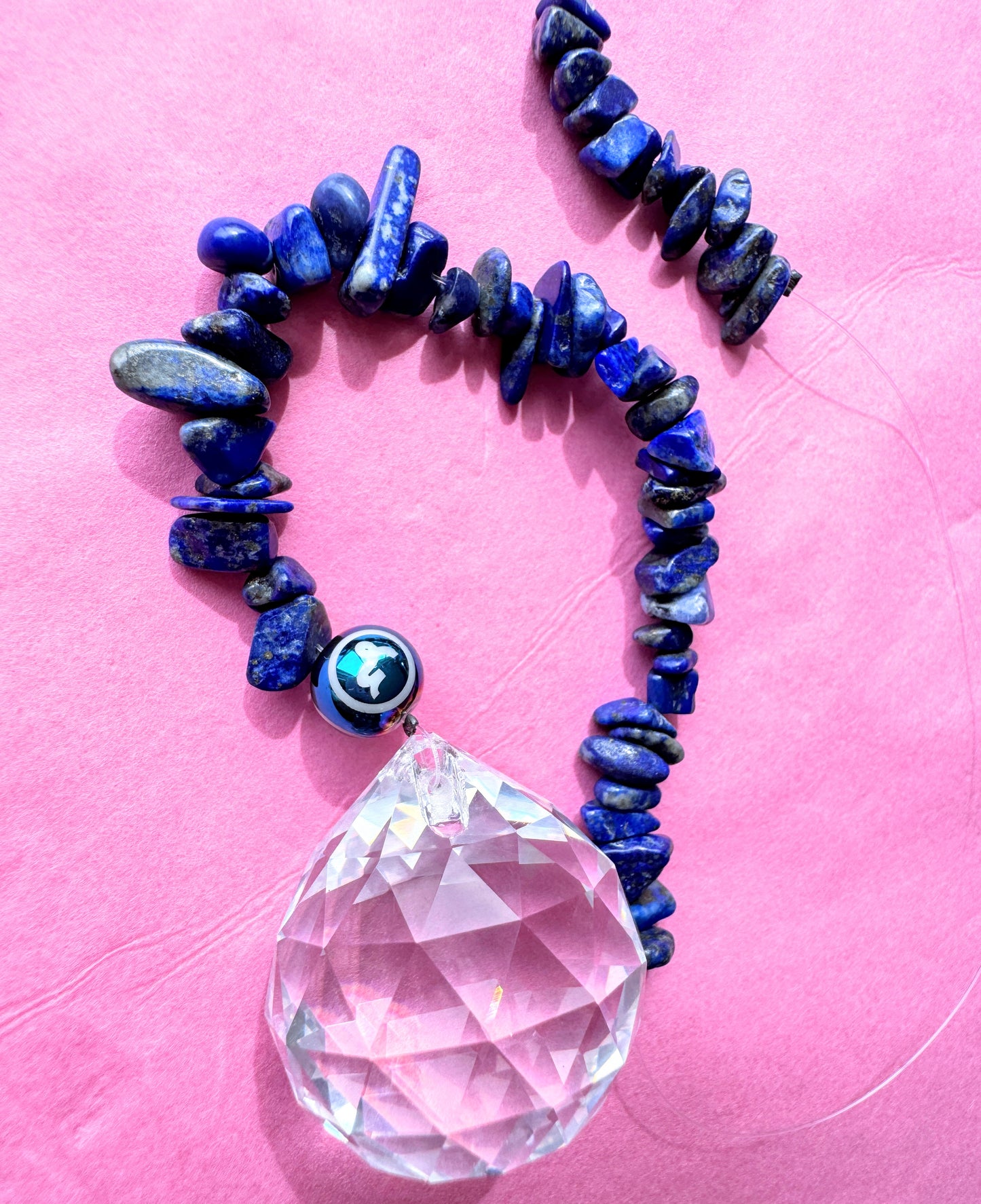 Zodiac Suncatcher With Zodiac Bead.