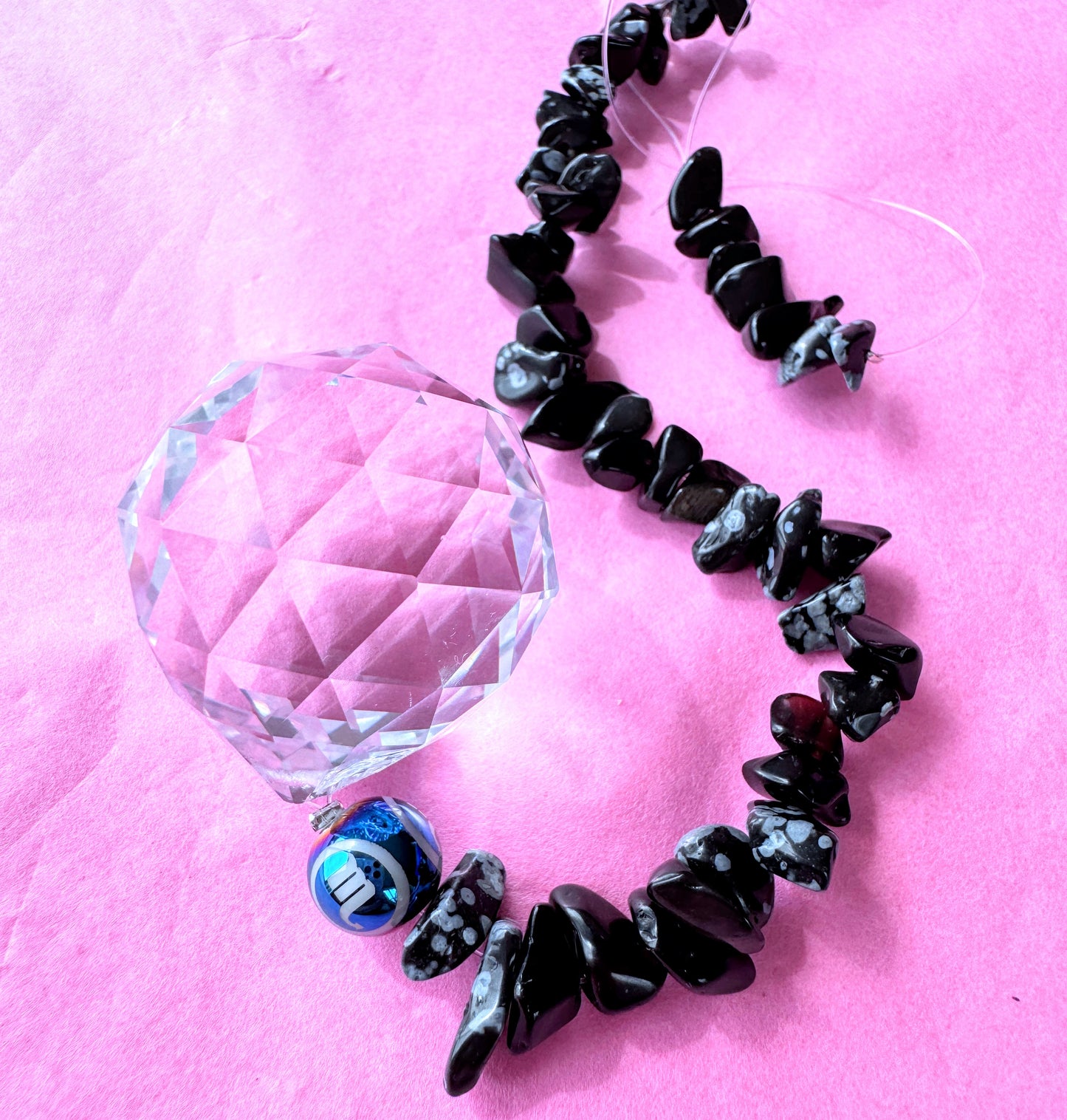 Zodiac Suncatcher With Zodiac Bead.