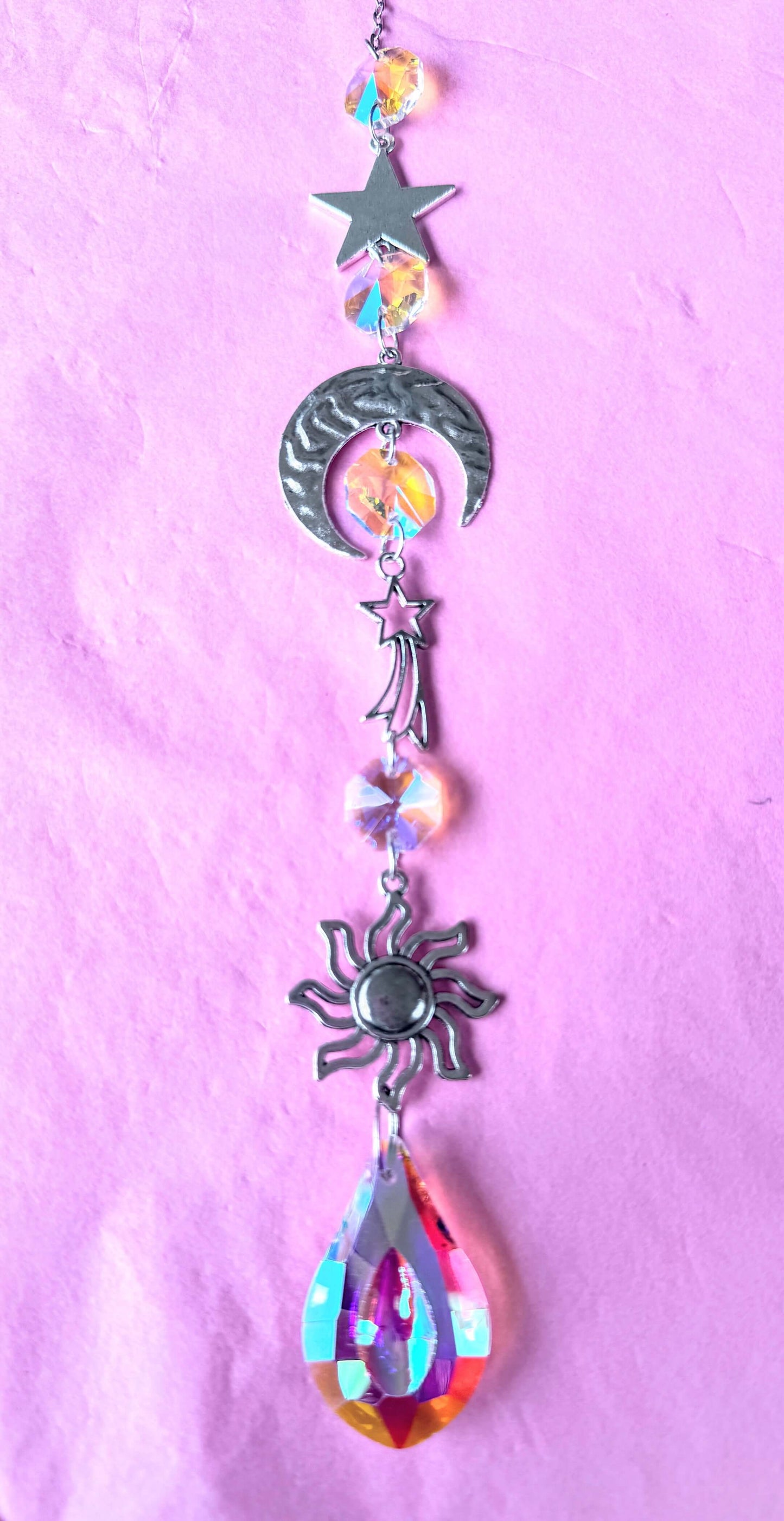 Iridescent Starburst Suncatcher.