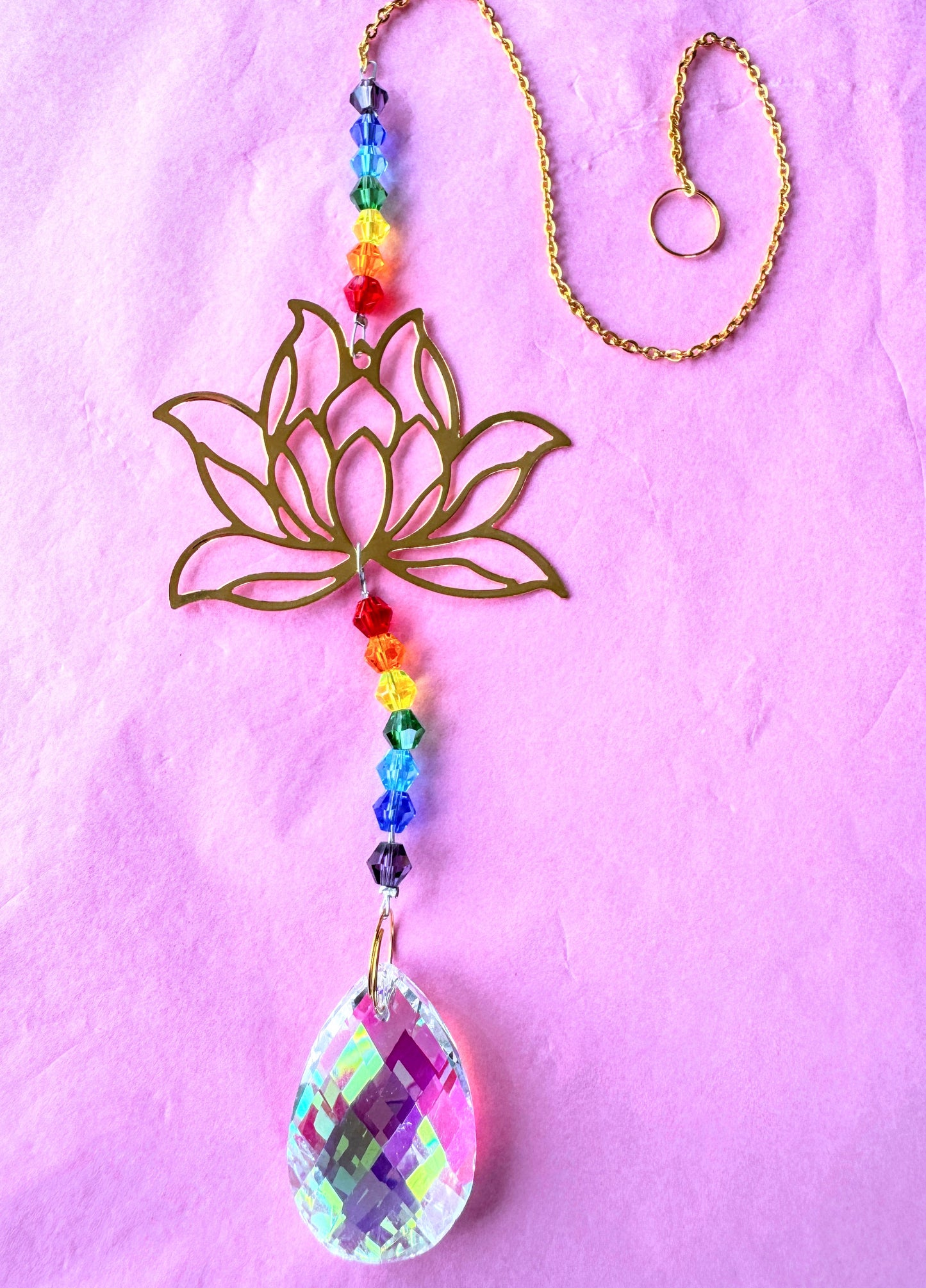 Lotus Suncatcher