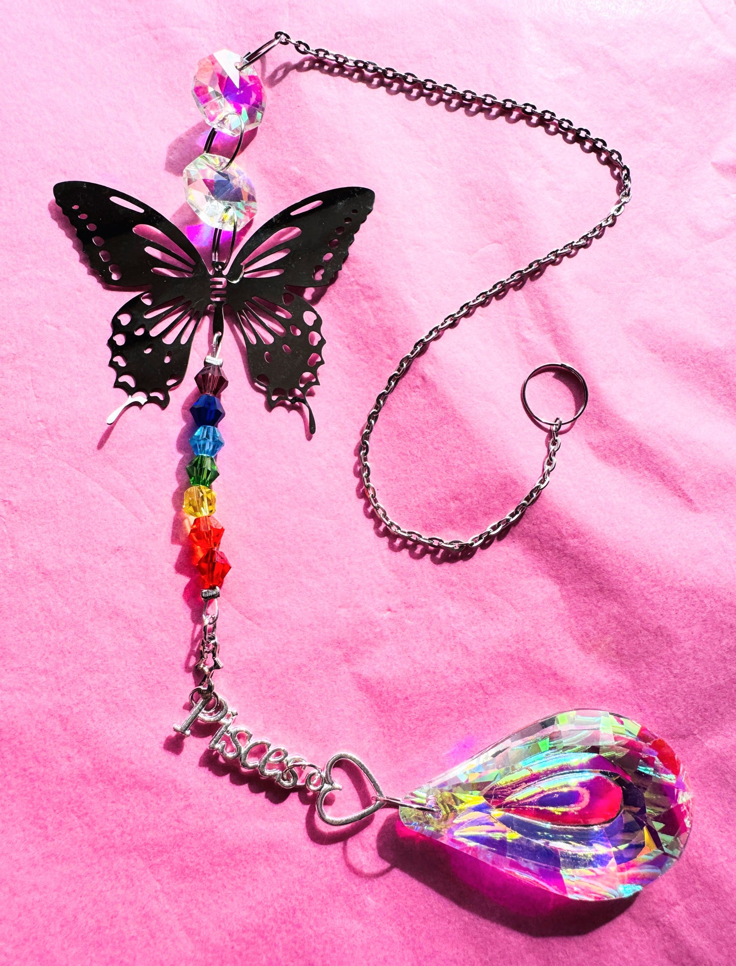 Butterfly Zodiac Suncatcher