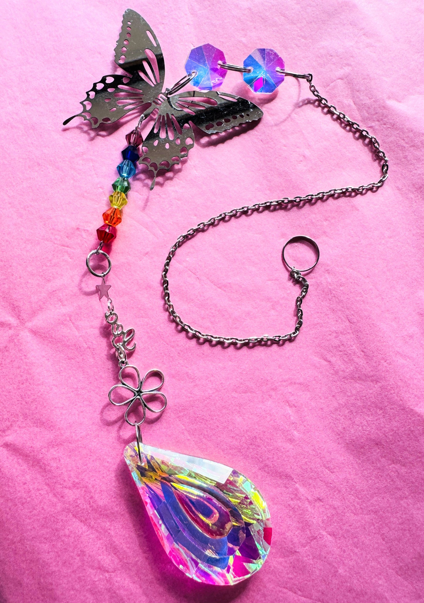 Butterfly Zodiac Suncatcher