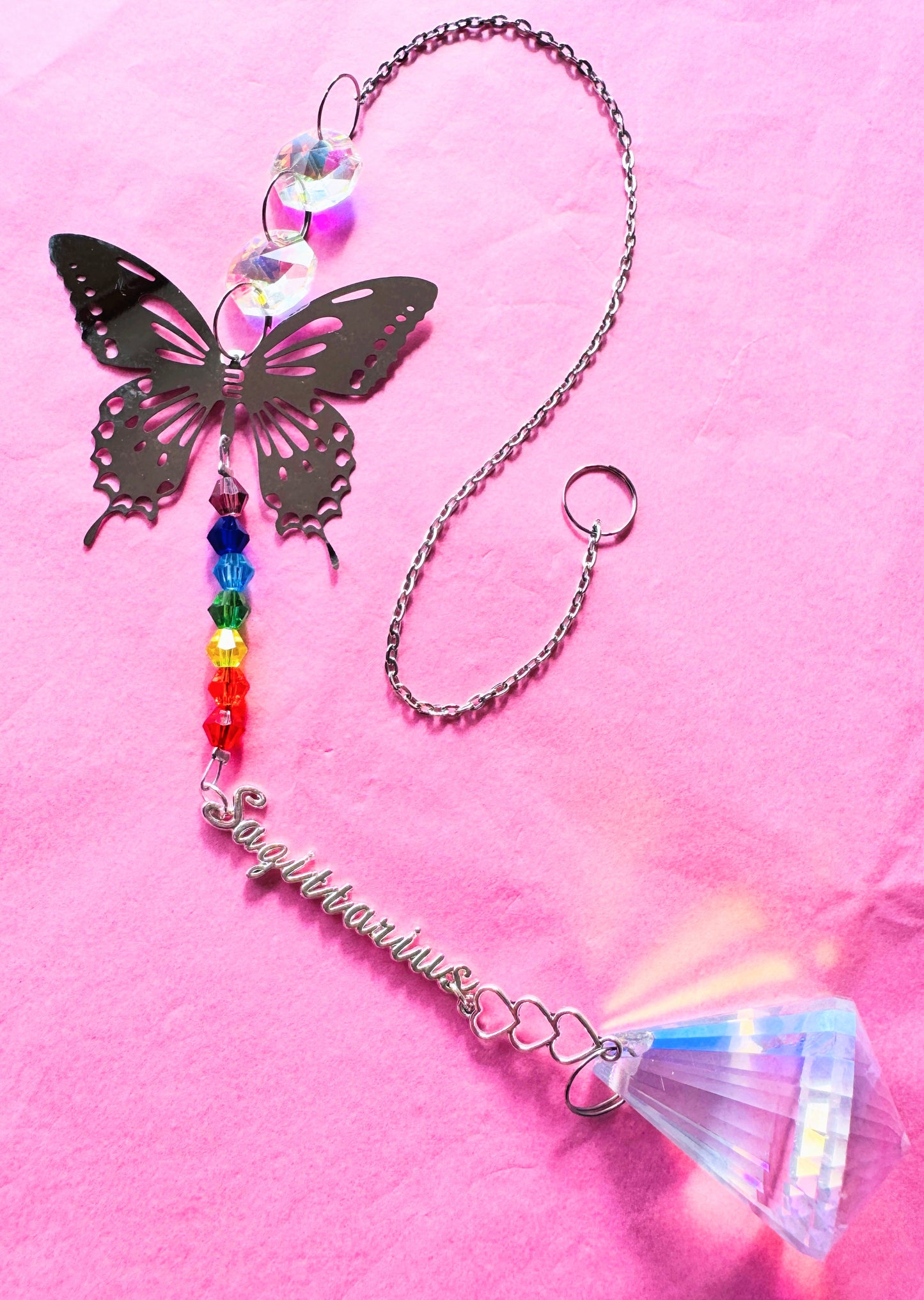 Butterfly Zodiac Suncatcher