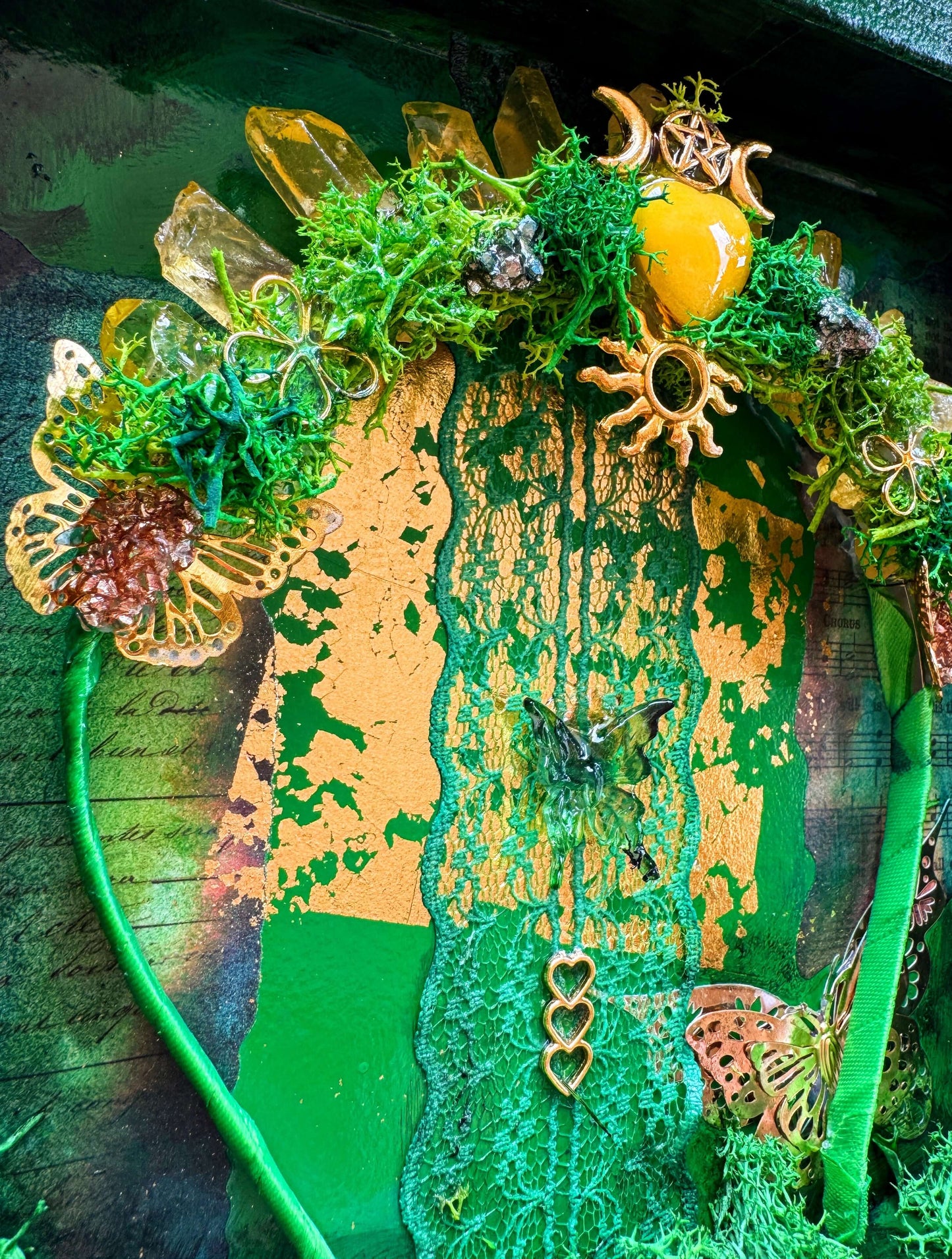 Emerald Fae Crown