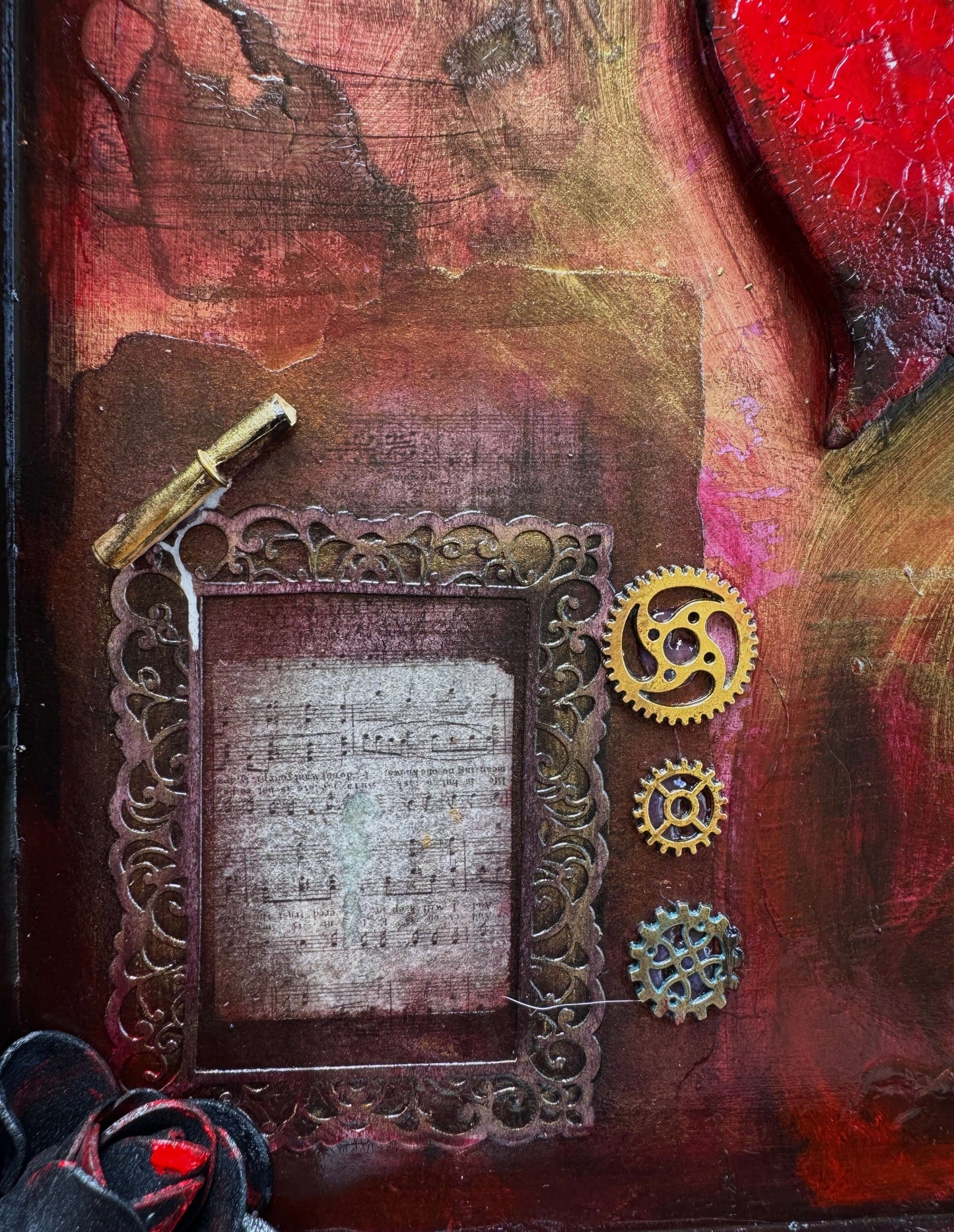 Crimson Relic Shadow Box