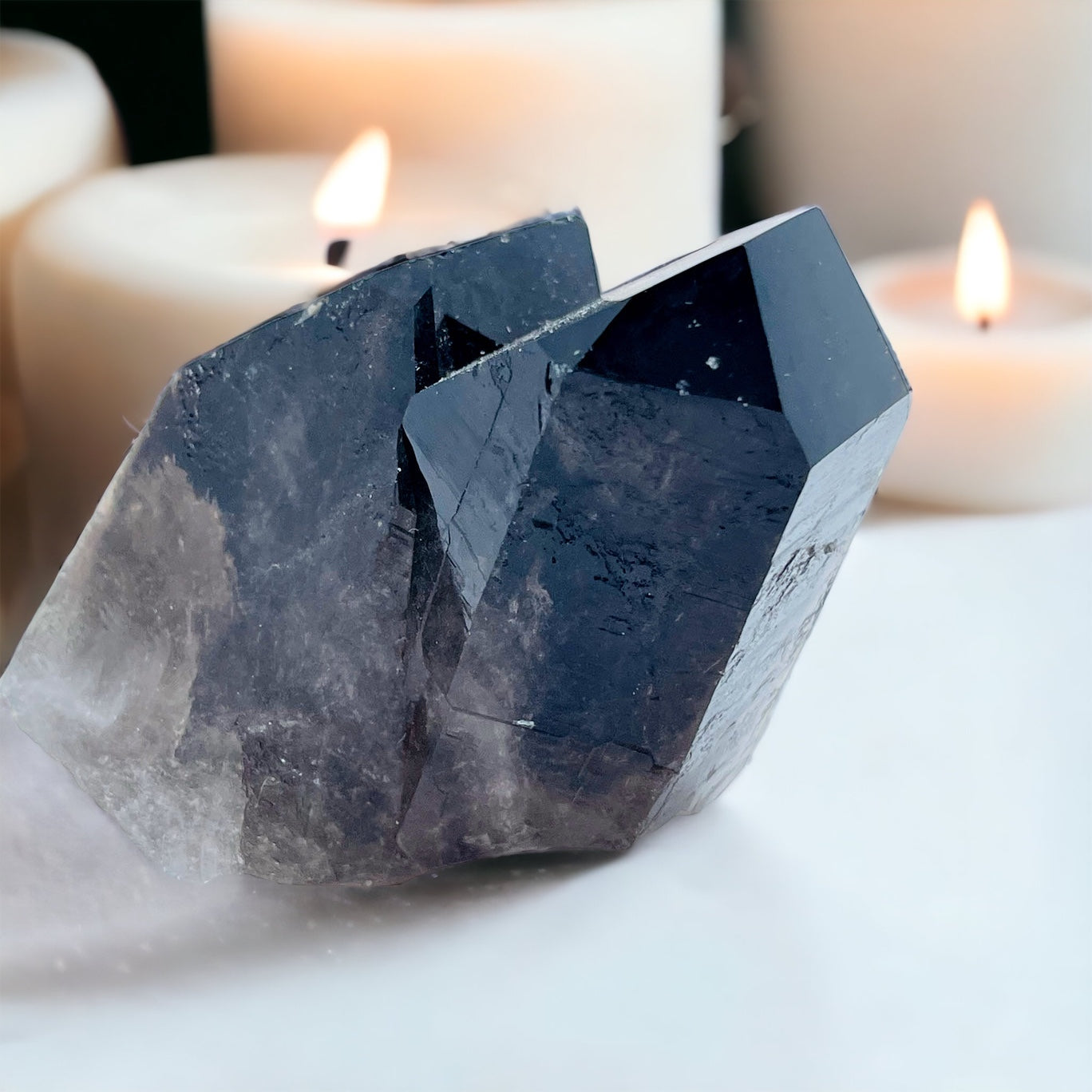 Smoky Quartz Cluster 327g