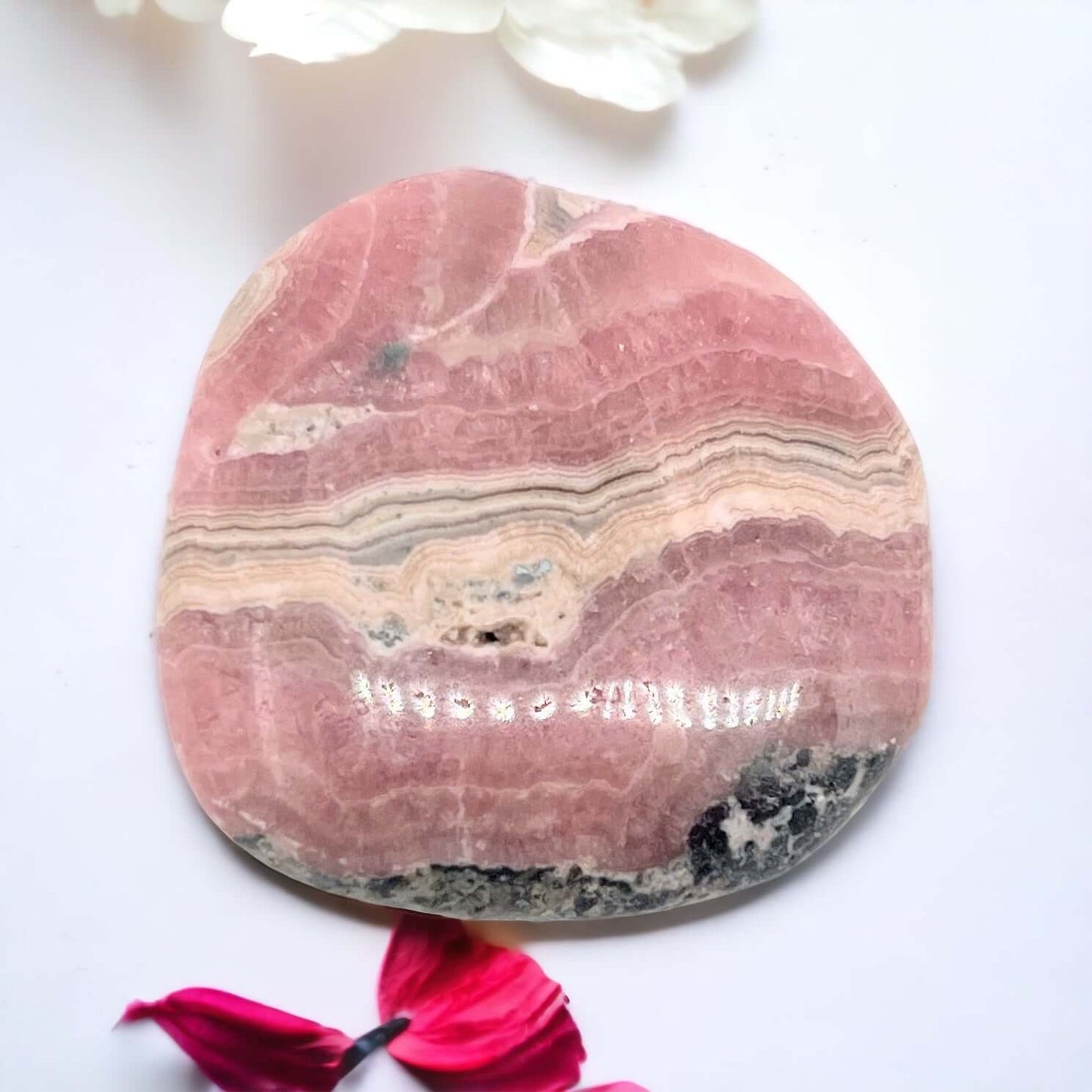 Rhodochrosite Flat Stones