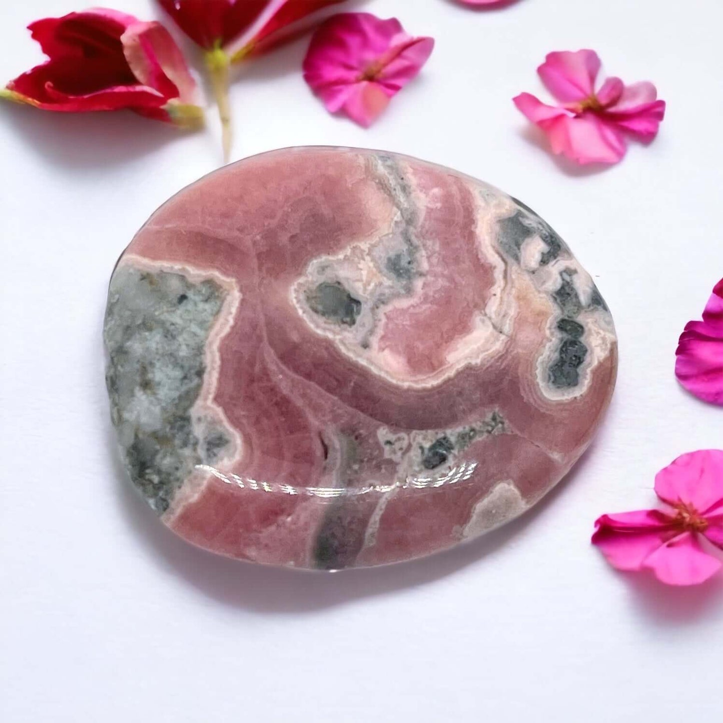 Rhodochrosite Flat Stones