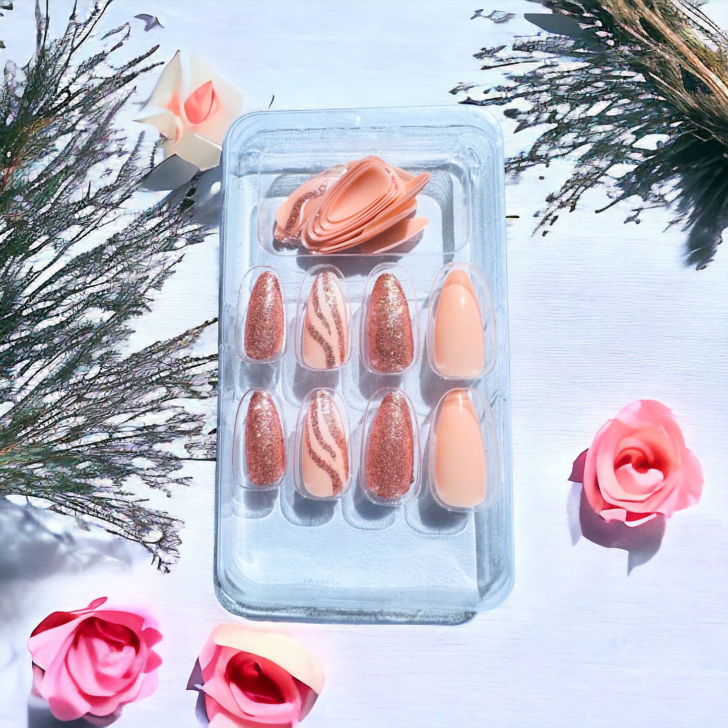 Press Nails (almond)