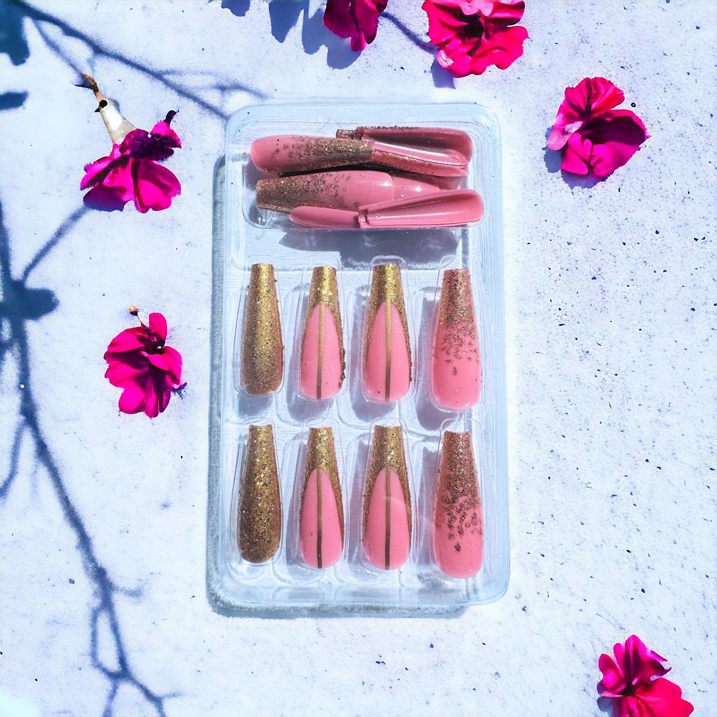 Goddess Press Nails (Coffin)
