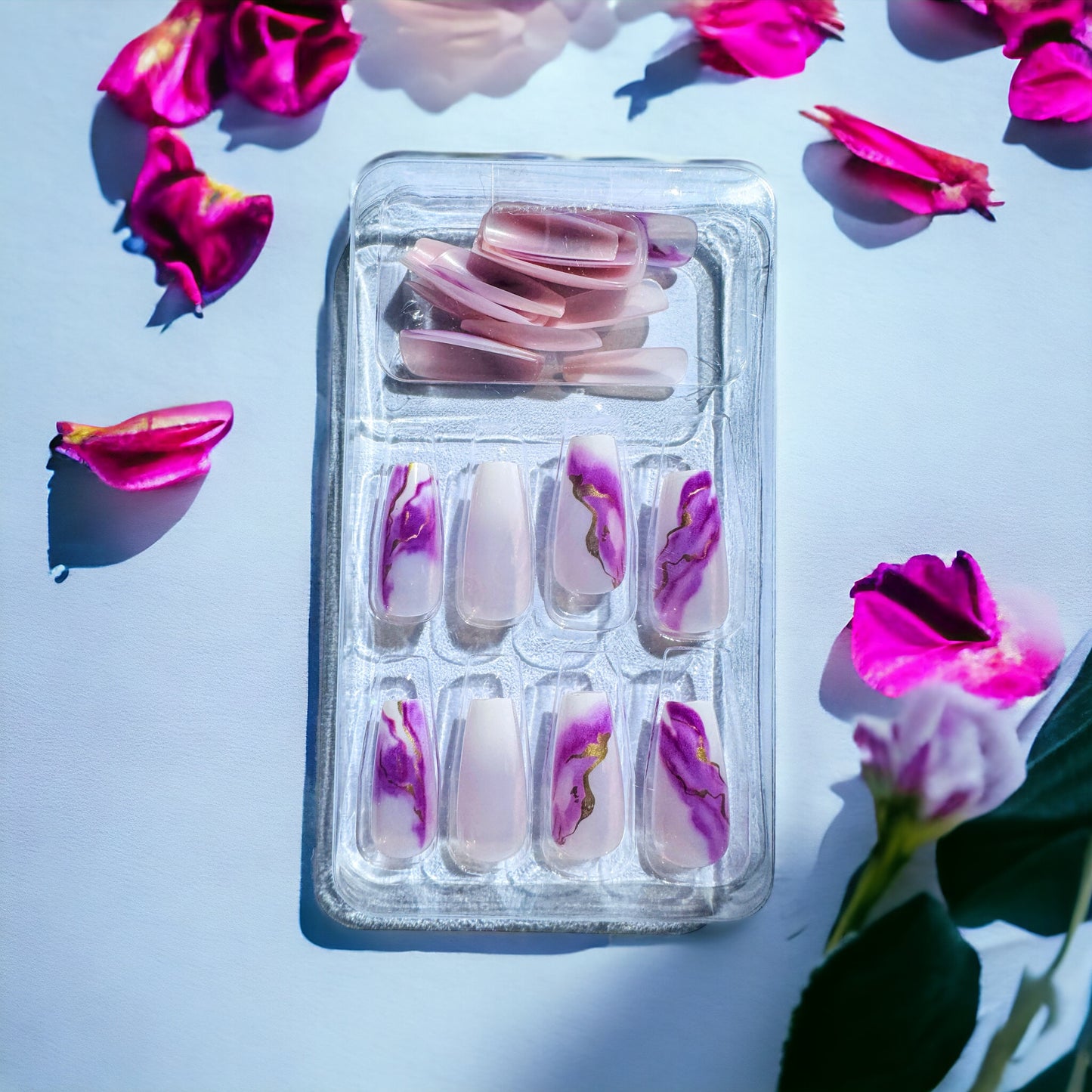 Goddess Press Nails (Coffin)