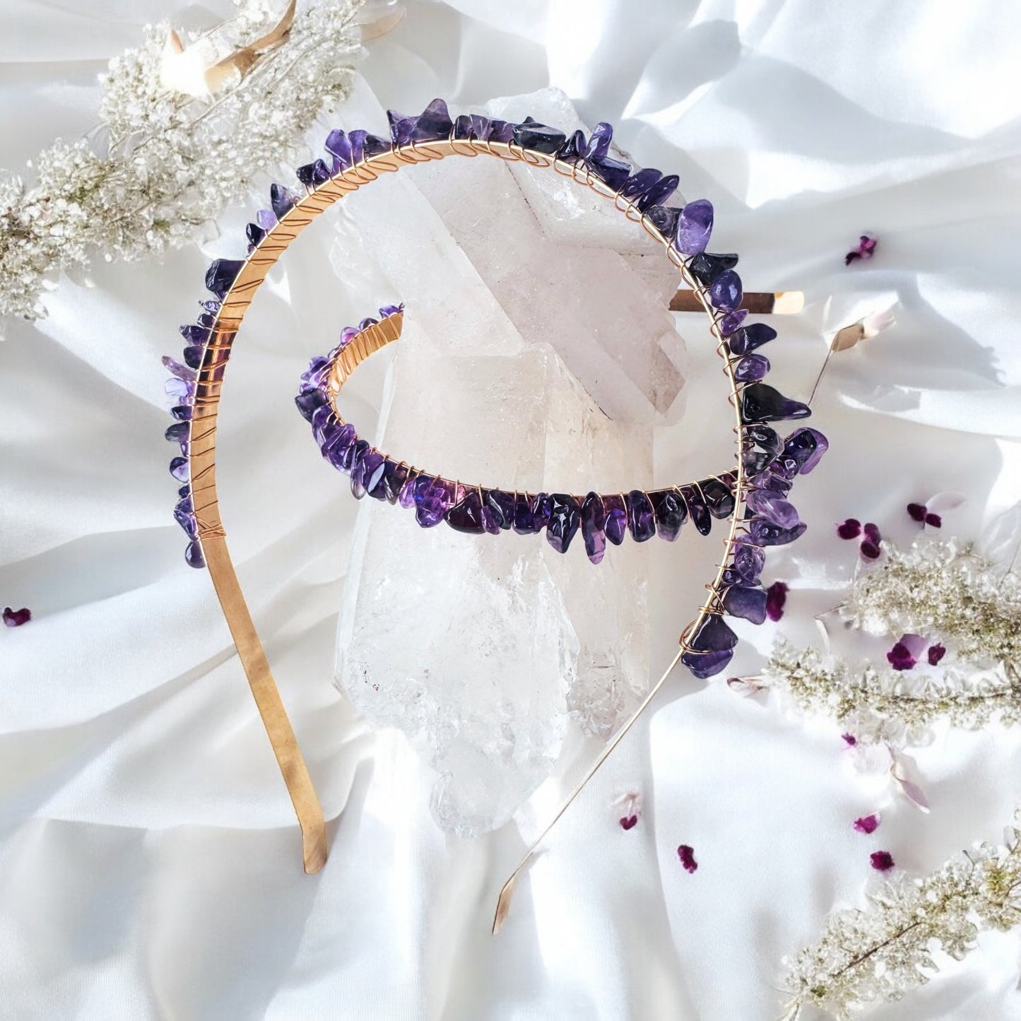 Crystal Chip Hair Band