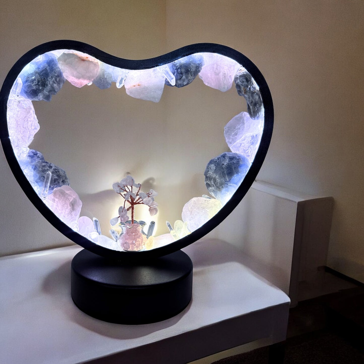 Crystal Portal Lamp “Whisper of Wings”