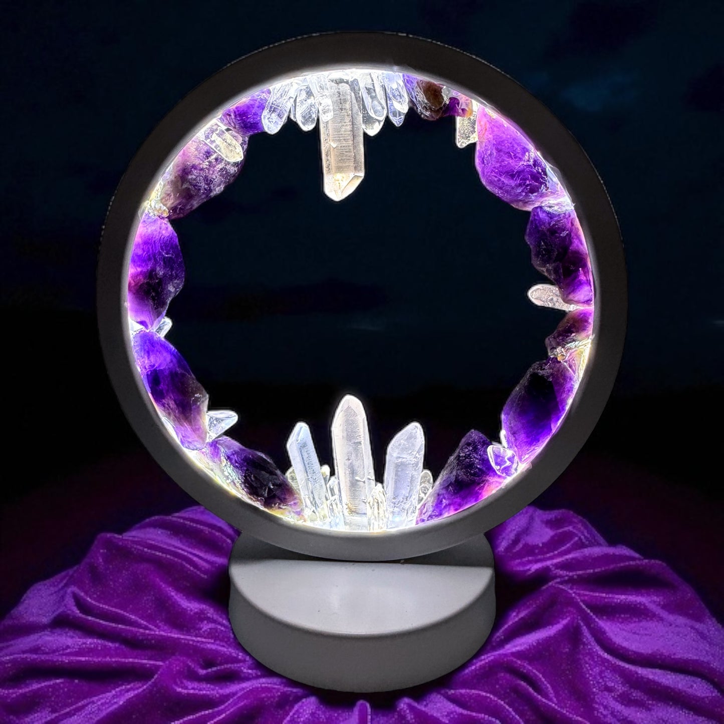 Crystal Portal Lamp “Starlight Halo”