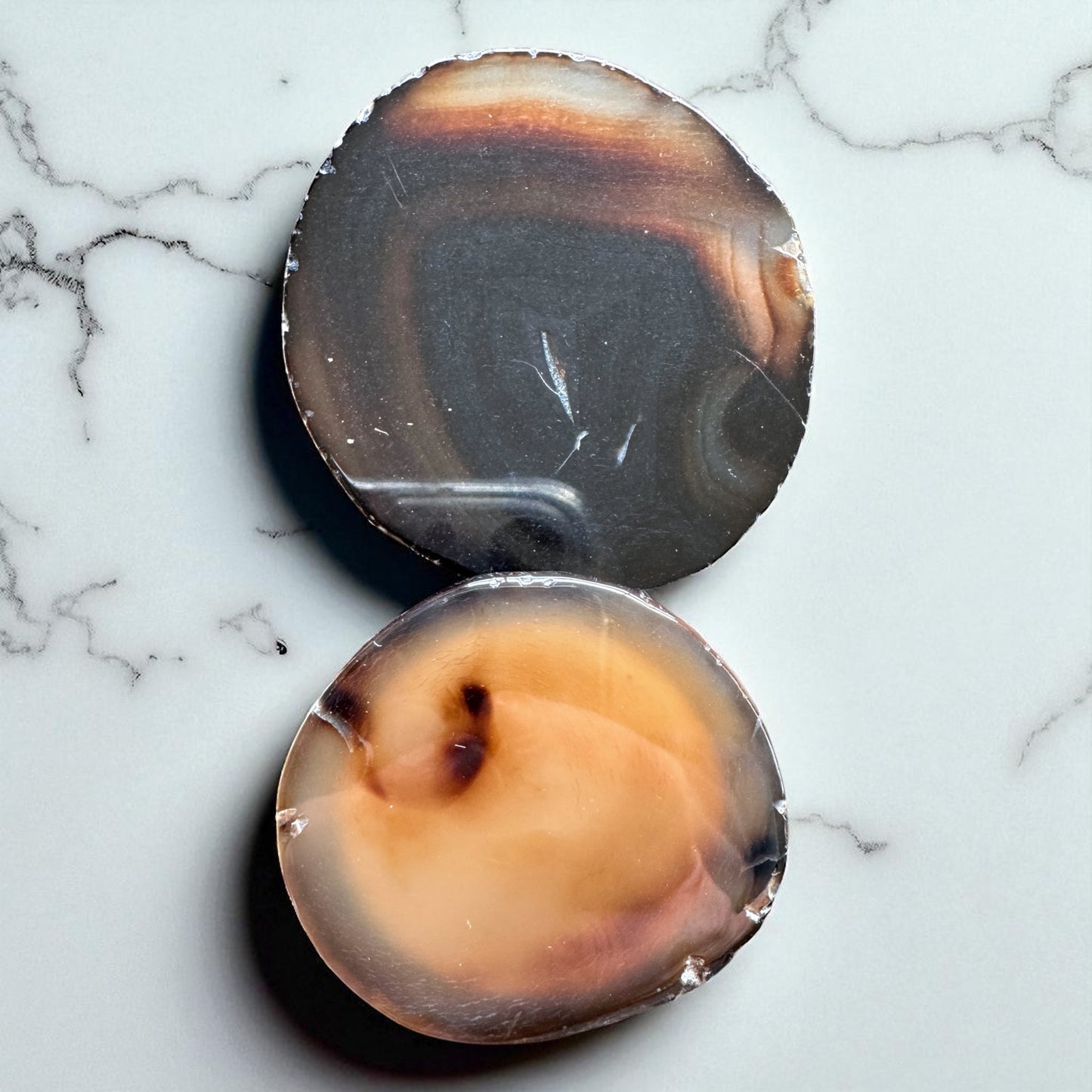 Agate Pop Sockets.