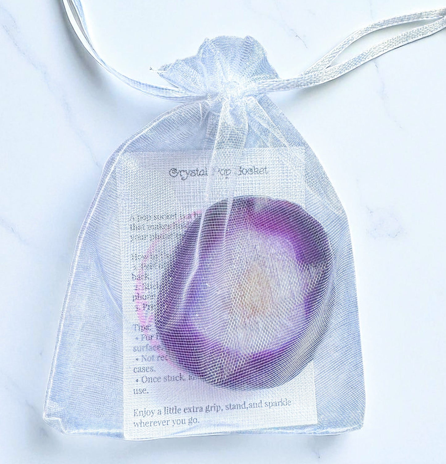 Agate Pop Sockets.