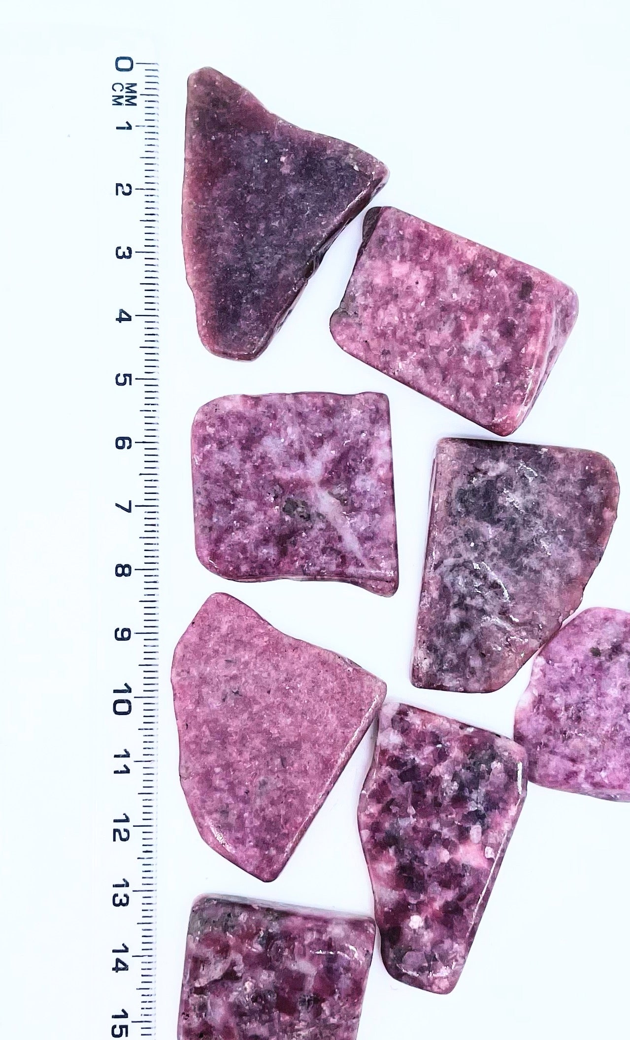 Lepidolite slabs