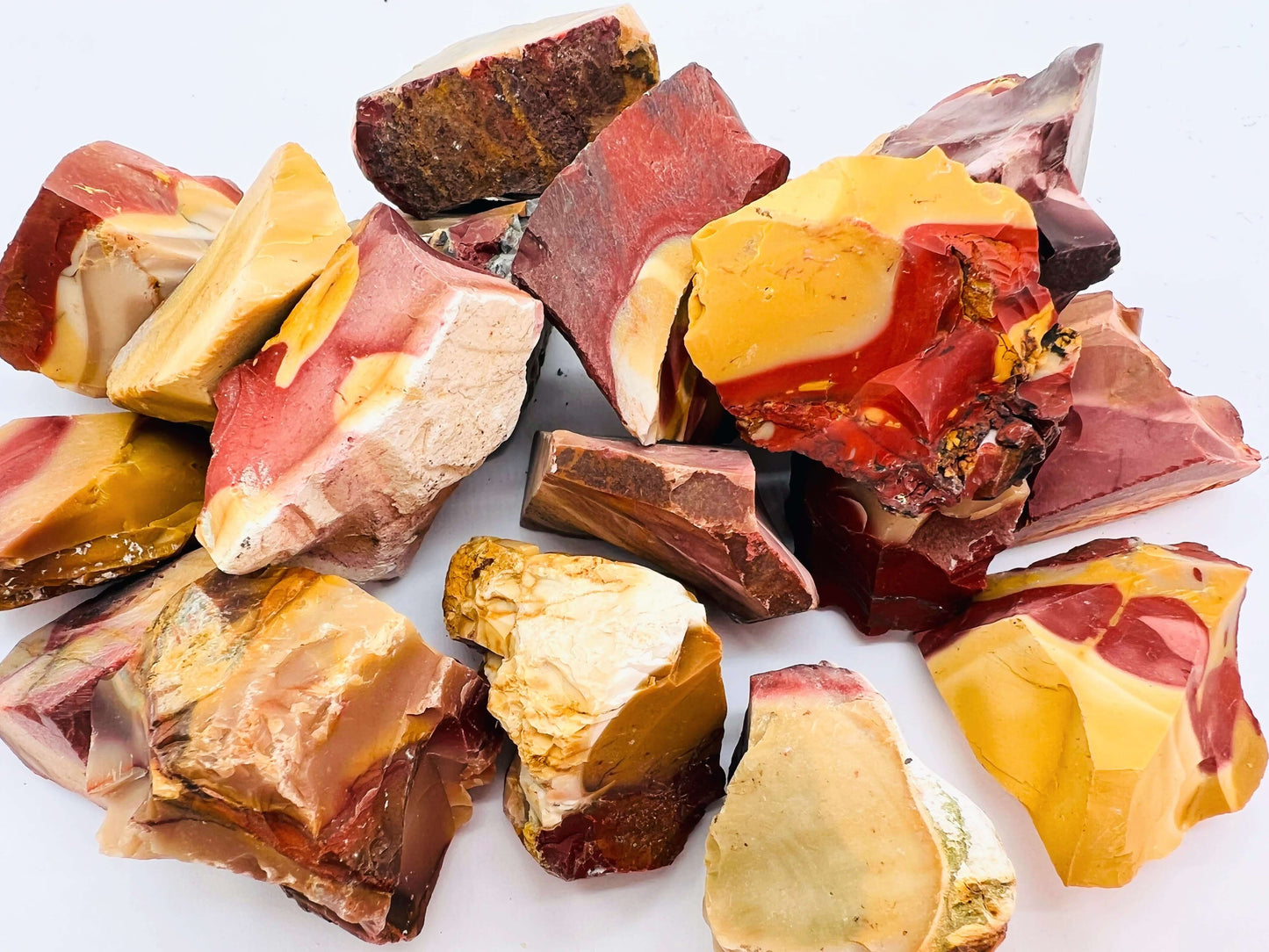 Rough mookaite Stones Australian Jasper