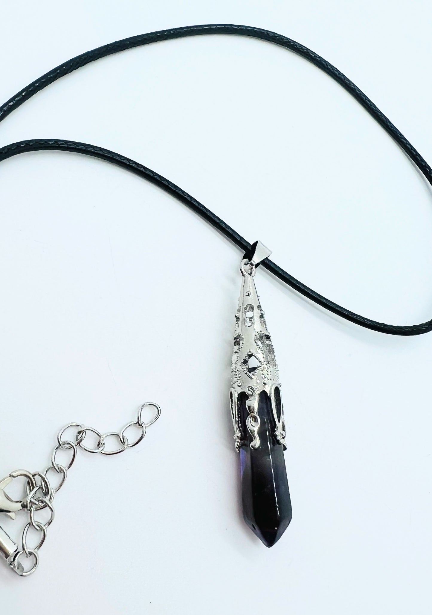 Filigree Crystal Pendants small