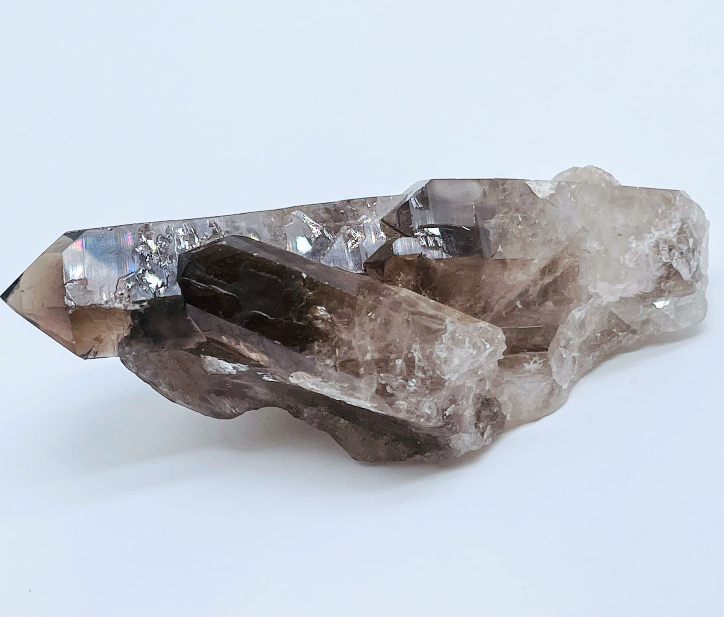 Smoky Quartz Cluster 157g