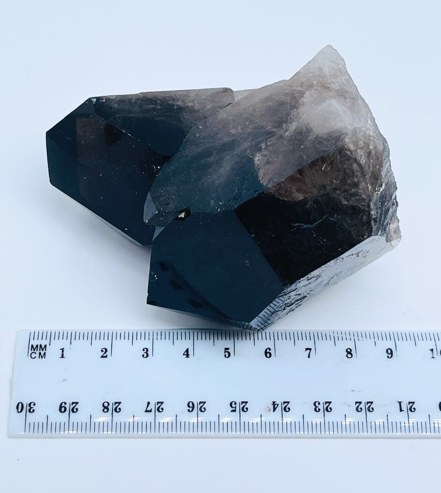 Smoky Quartz Cluster 327g